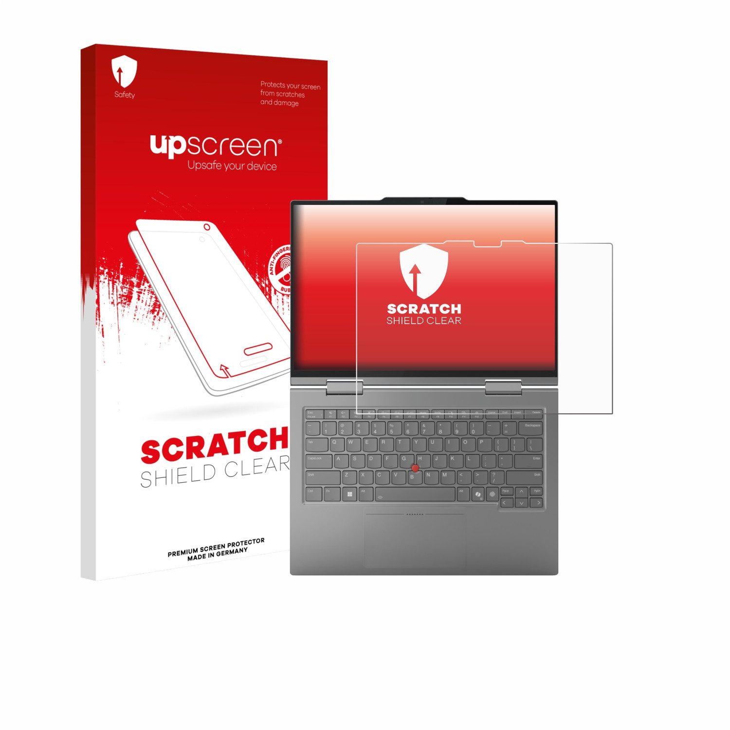 upscreen Displayschutzfolie Schutzfolie für Lenovo ThinkPad X1 2-in-1 Gen 10 Aura Edition, Displayschutz Schutz Folie Klar Transparent