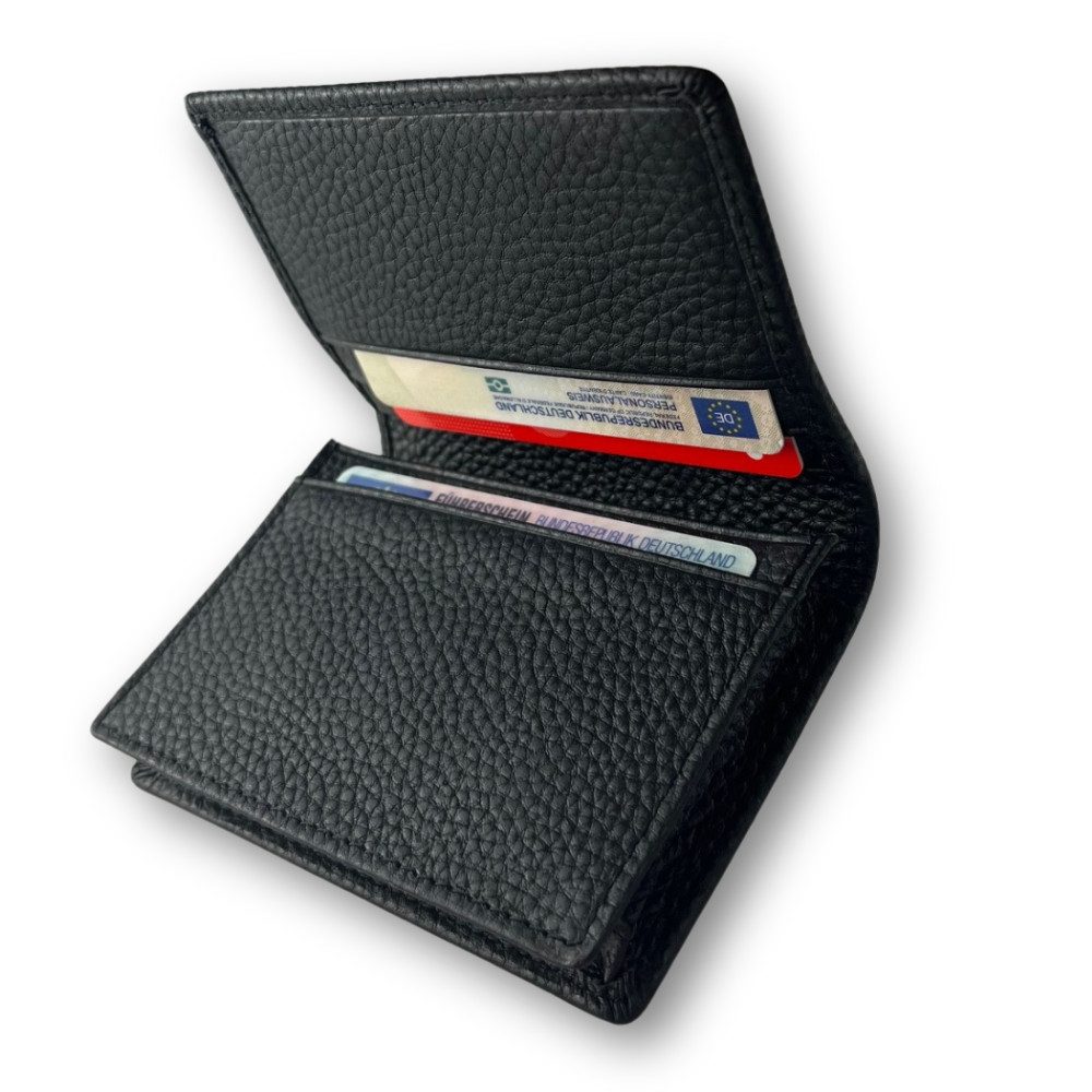 Fomax Kartenetui für EC-Karten oder Visitenkarten, 100% Echtleder, schlicht günstig online kaufen