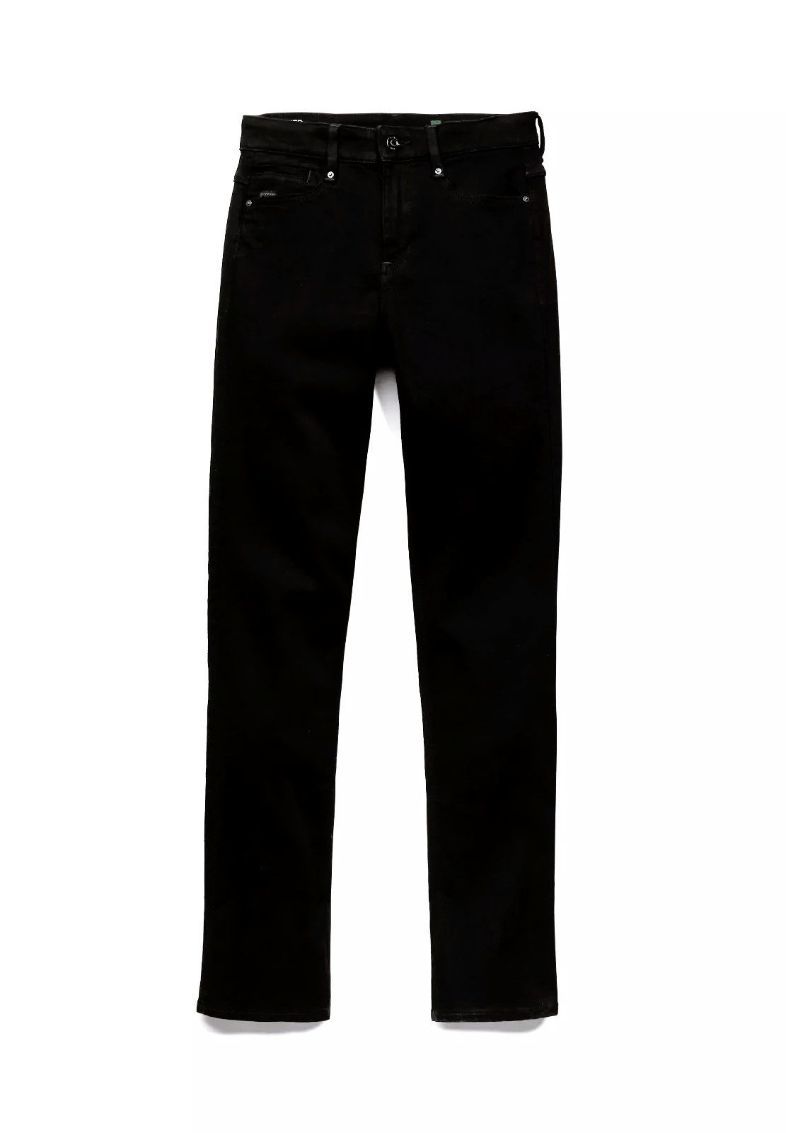 G-STAR Gerade Джинсы G-Star RAW ATTAC MID STRAIGHT SLANDER BLACK SUPERSTETCH WMN Damen