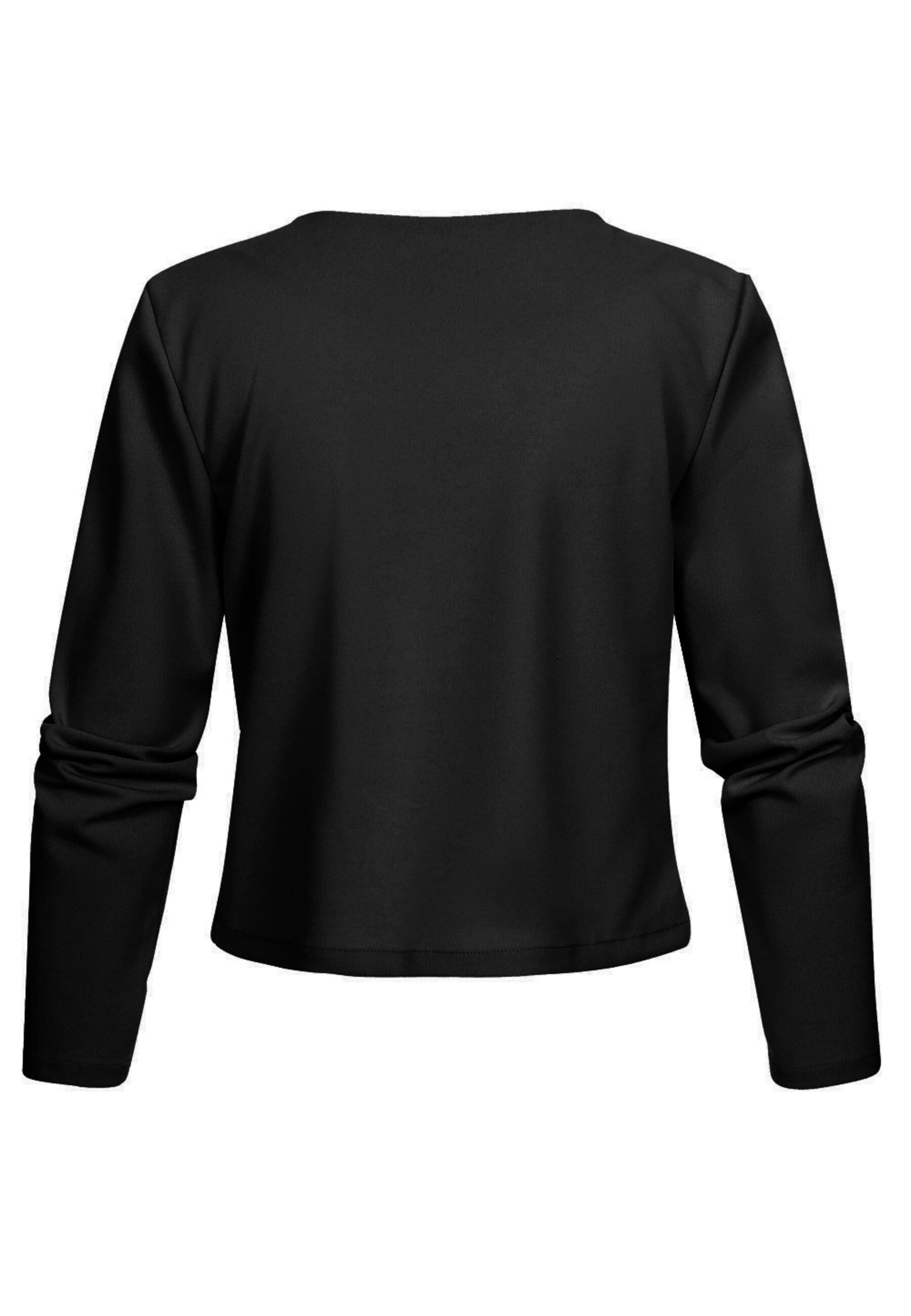 CLOUD 5IVE Strickjacke CLOUD 5IVE Short Blazer wit Zip-Pockets (1-tlg) günstig online kaufen