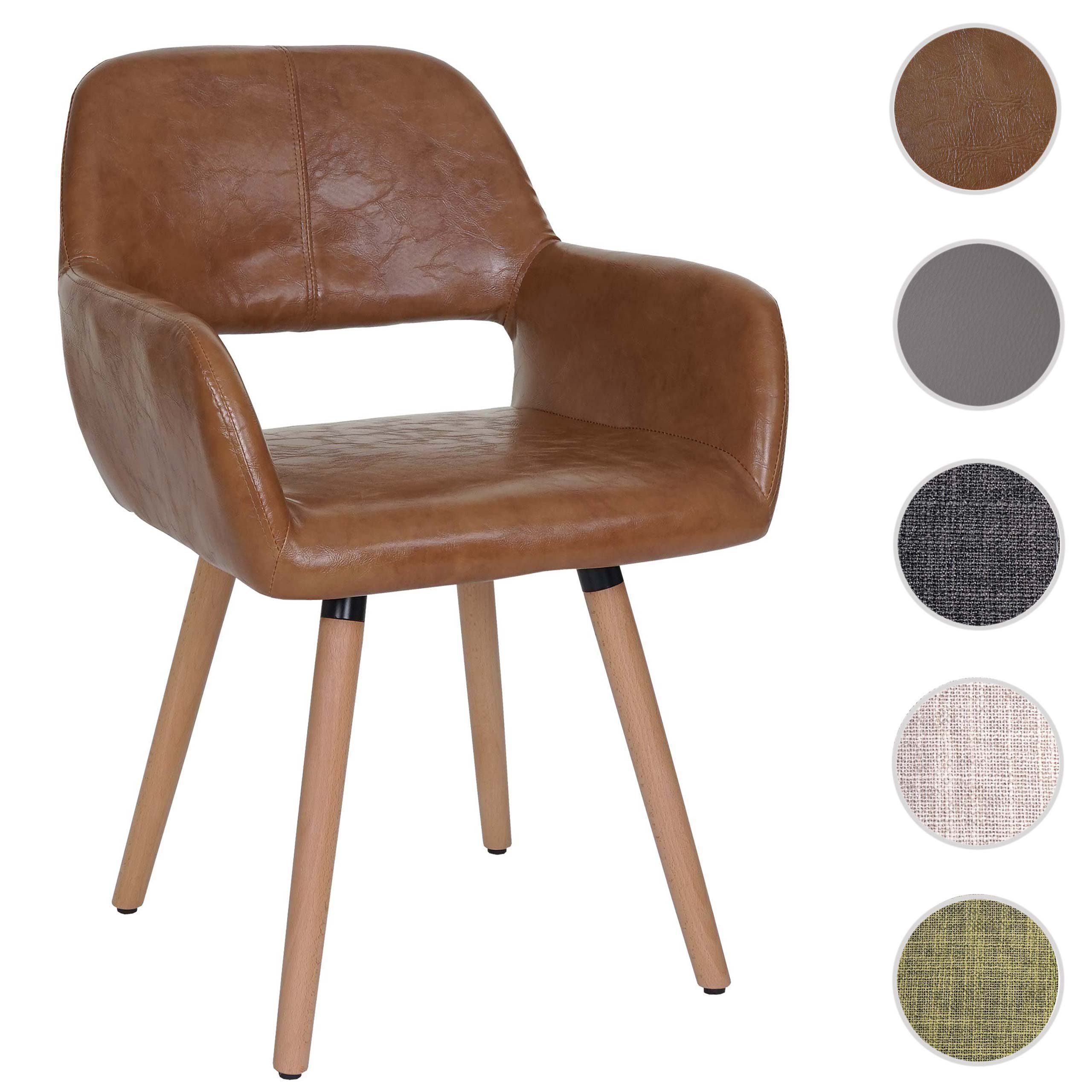 MCW Esszimmerstuhl MCW-A50 II (1er), Retro günstig online kaufen
