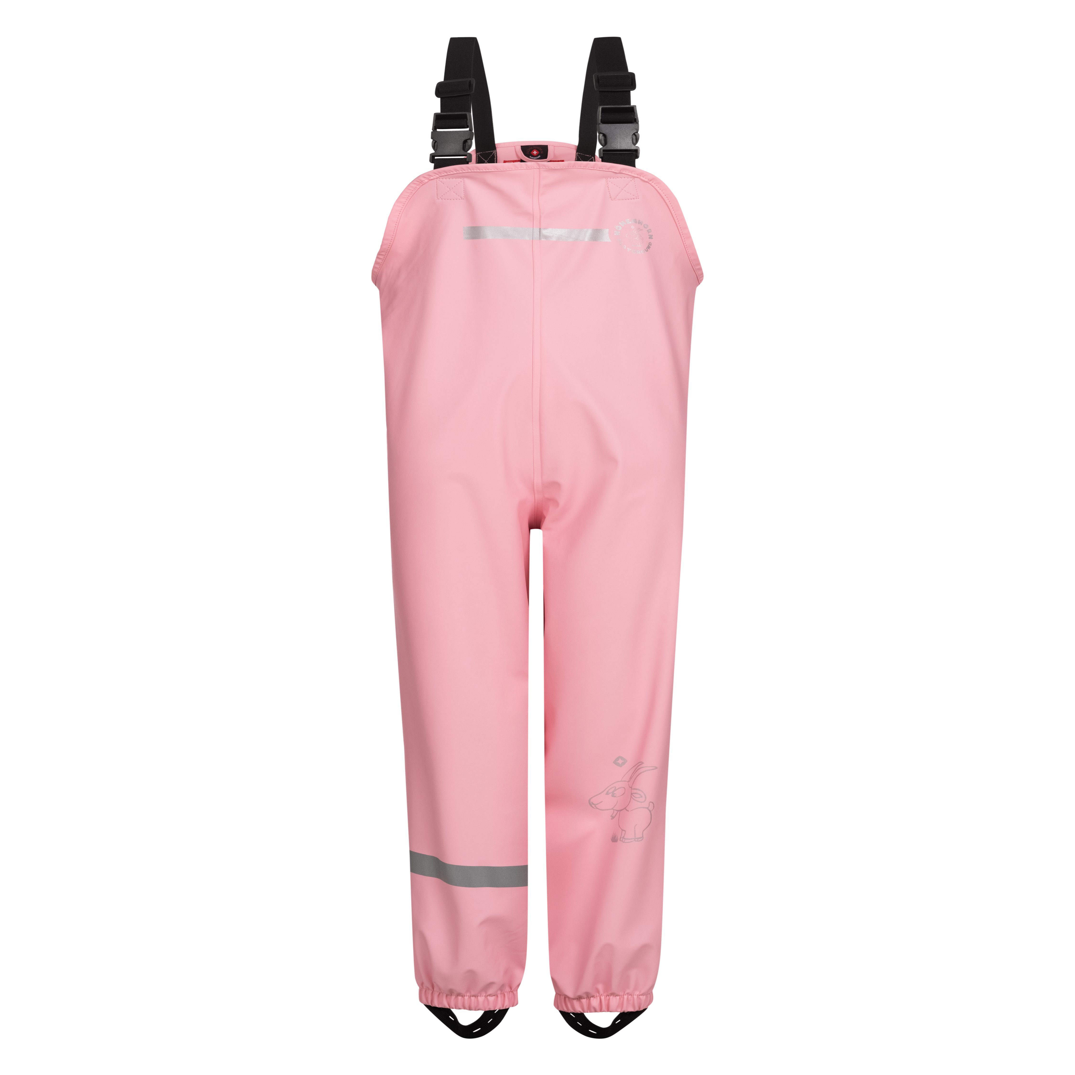 Höhenhorn Regenhose Matschpfütze Kinder wasserdichte Matschhose Regenlatzhose Winddicht Hosenträger Längenverstellbar