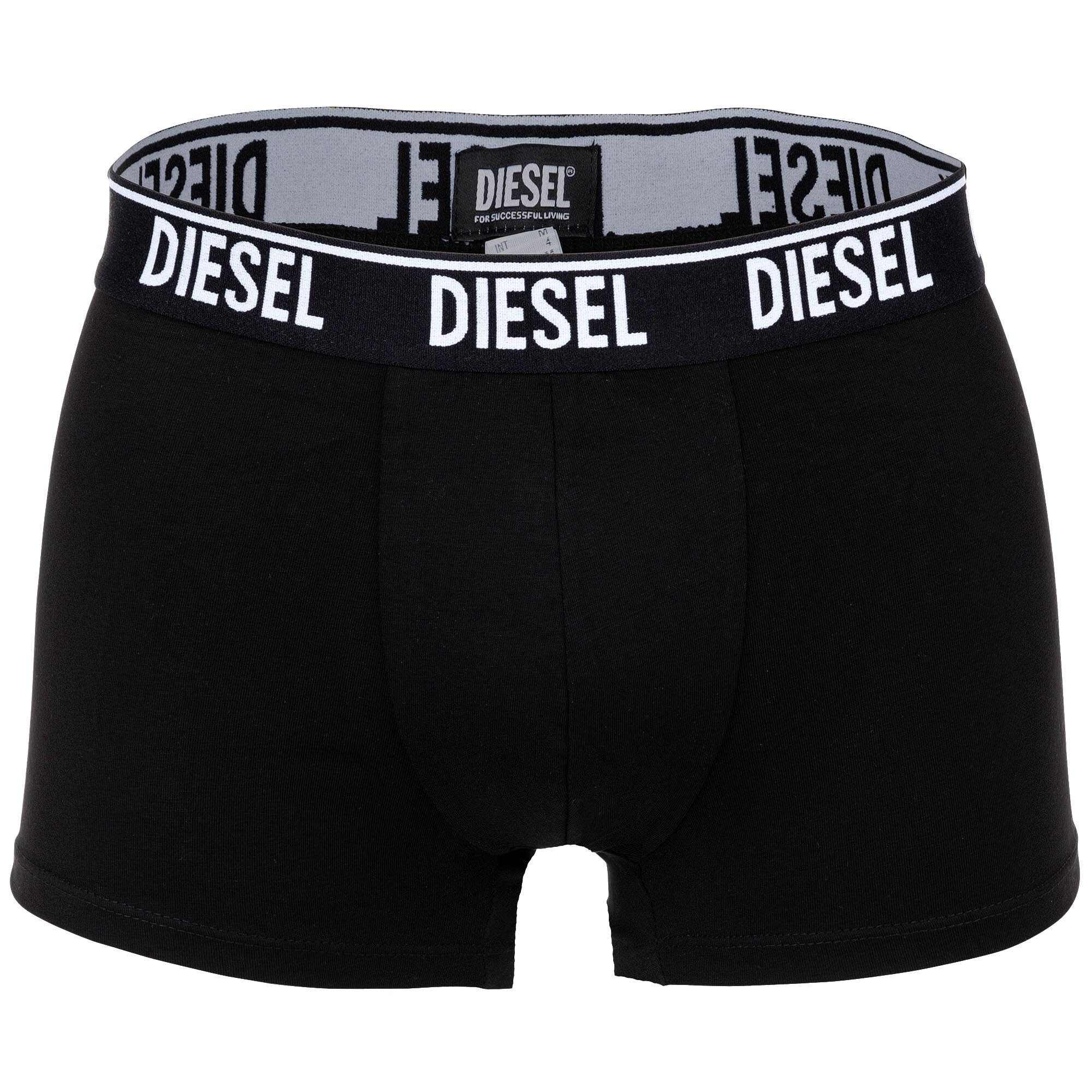 Boxershorts, Boxer Herren 3er Diesel - Schwarz/Grau Pack