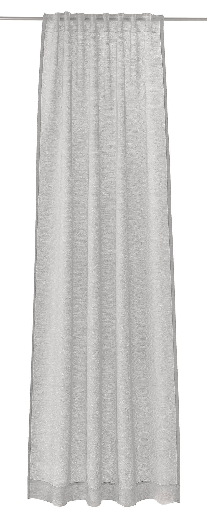 JOOP! Gardine JOOP! LIVING - GLARE Fertiggardine, (1 St), transparent, Textil