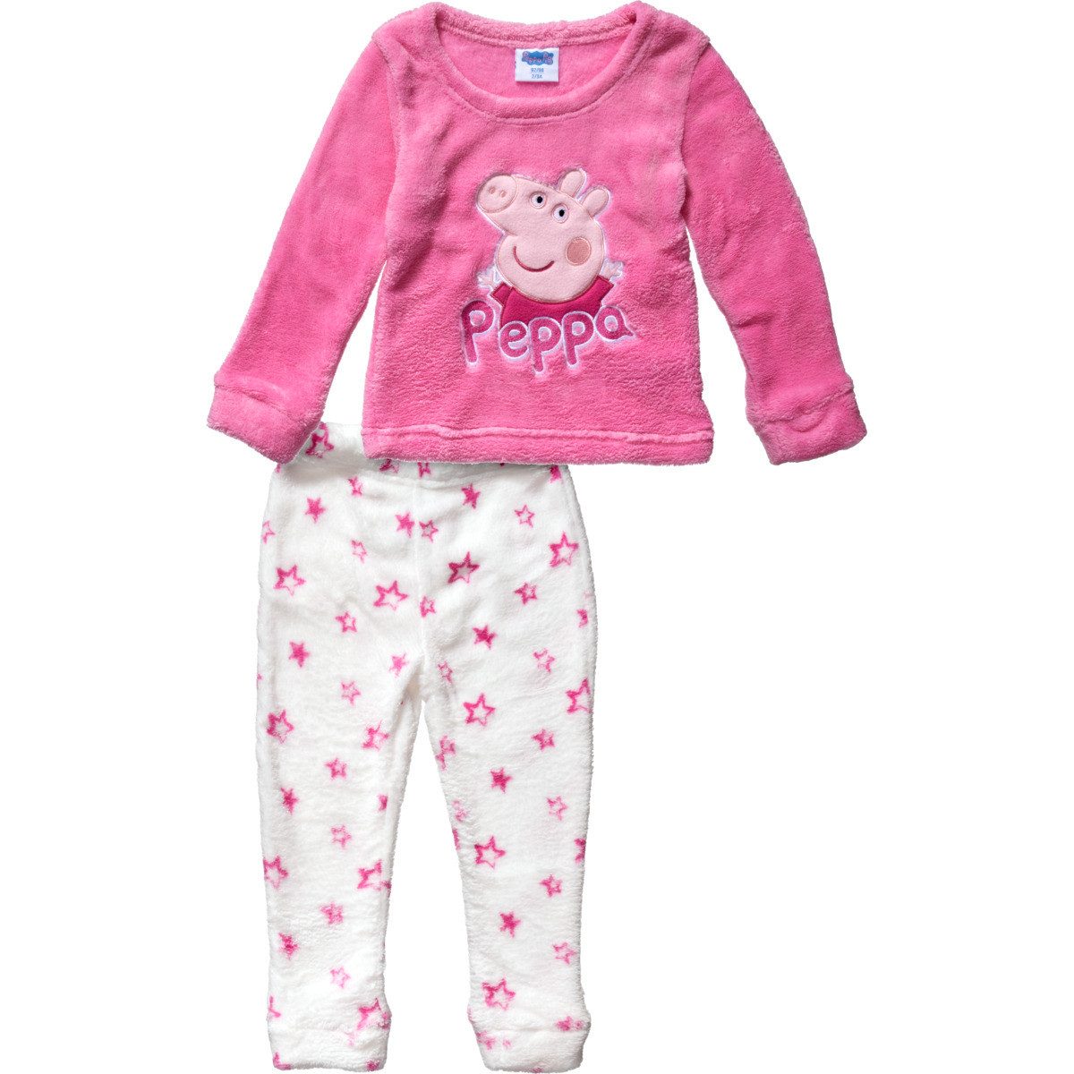 Peppa Pig Pyjama 5204886 Mädchen Pyjama, Schlafanzug, Nachtwäsche, Kinderset, Kinderzweiteiler