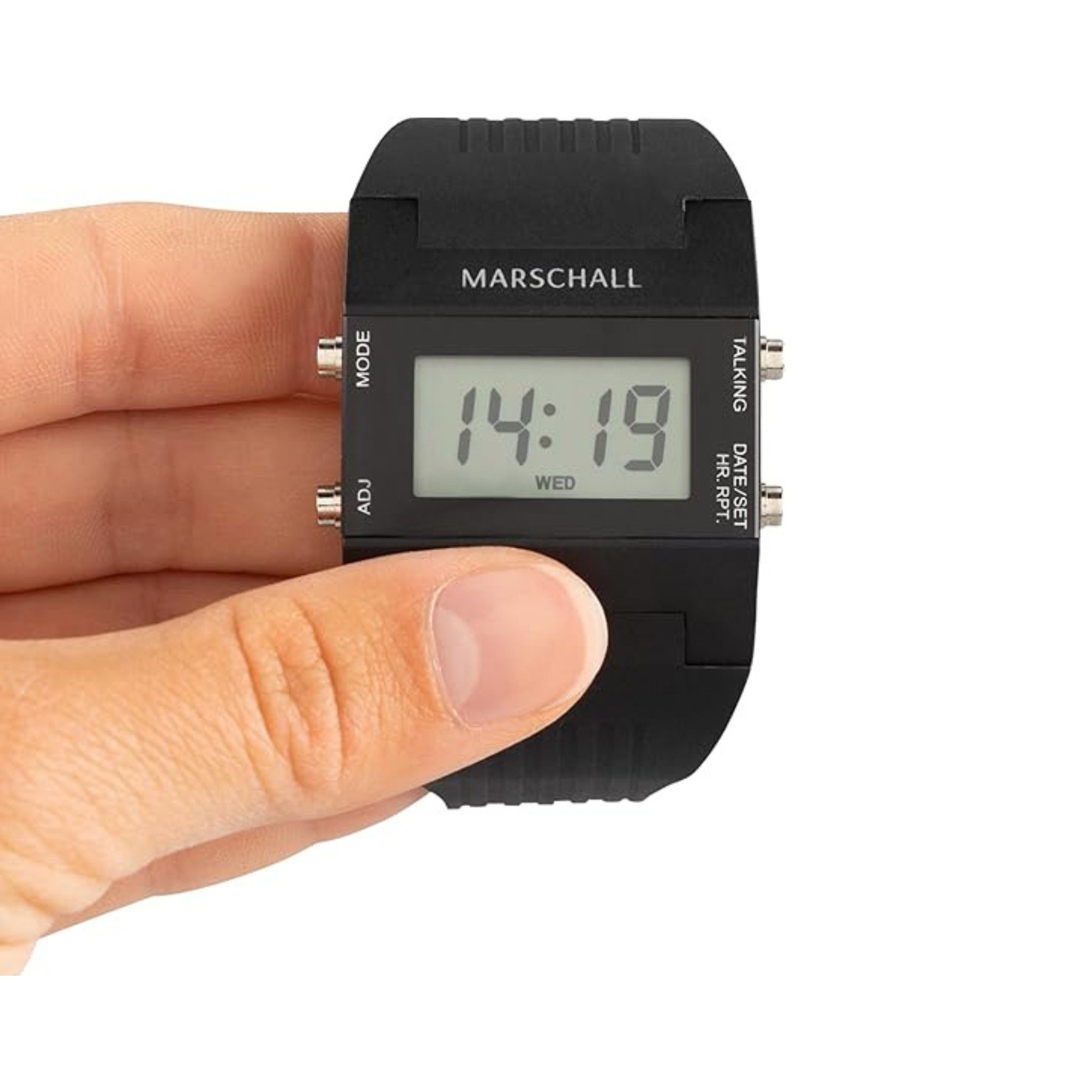 Marschall Versand Funkwecker Sprechende Armbanduhr mit günstig online kaufen