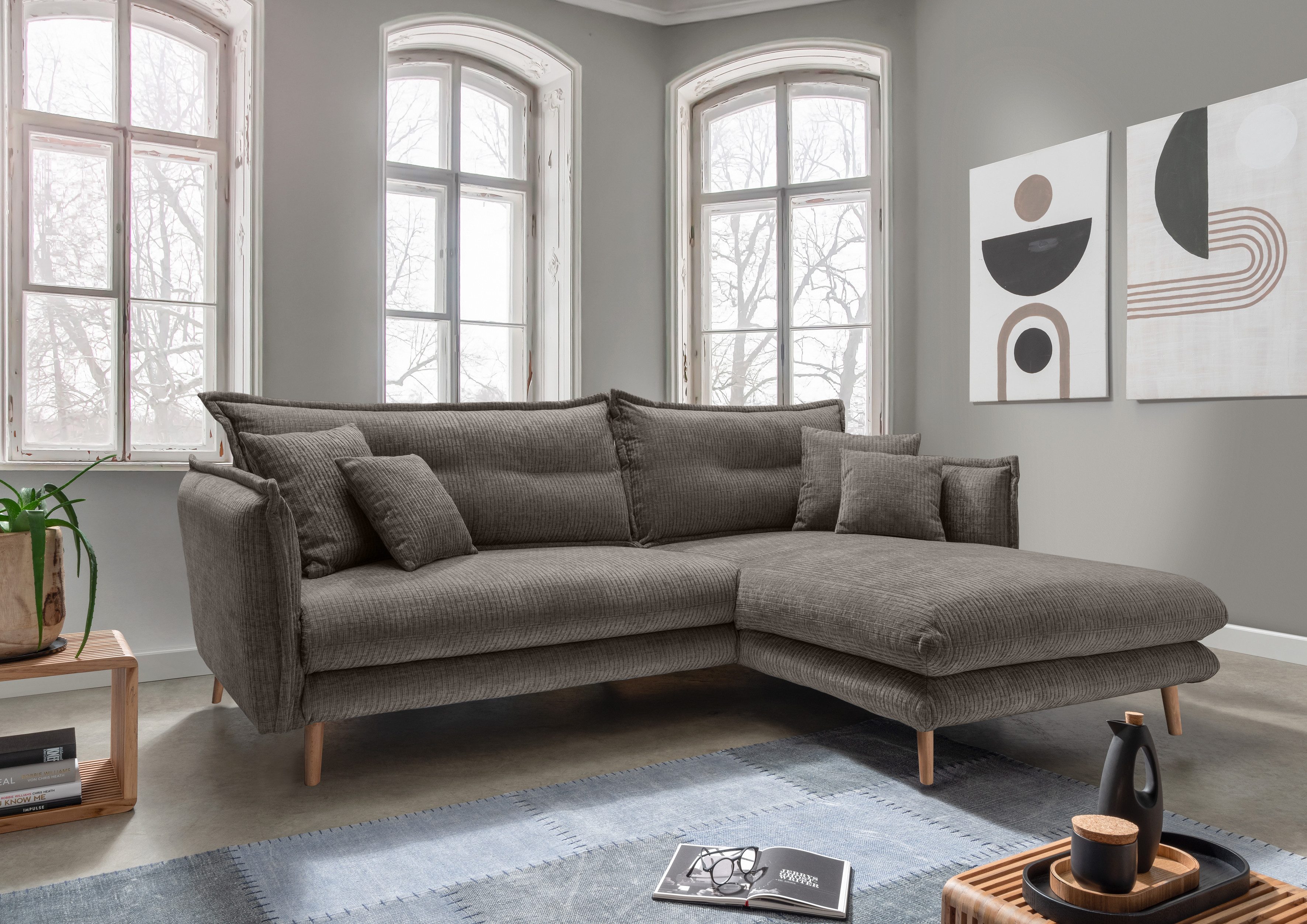 INOSIGN Ecksofa Lazio modern und bequem, günstig online kaufen