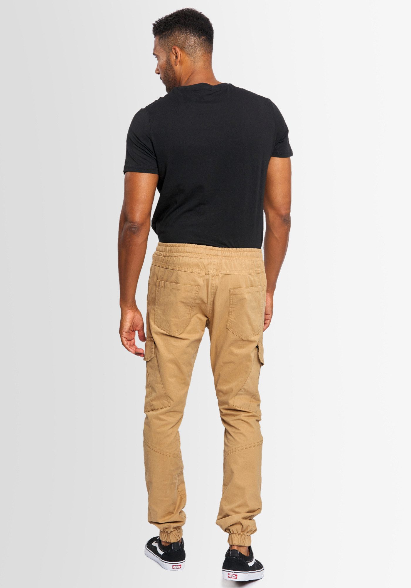 Alessandro Salvarini Cargohose ASComfi mit Reißverschluss Taschen