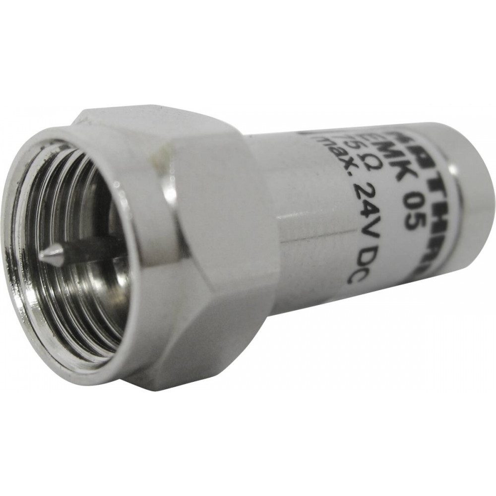Kathrein kathrein emk 05 endwiderstand für antennensteckdosen. Dachantenne (DC-entkoppelt), DC-entkoppelt, Widerstand 75 Ohm, Frequenzbereich 5-3000 MHz