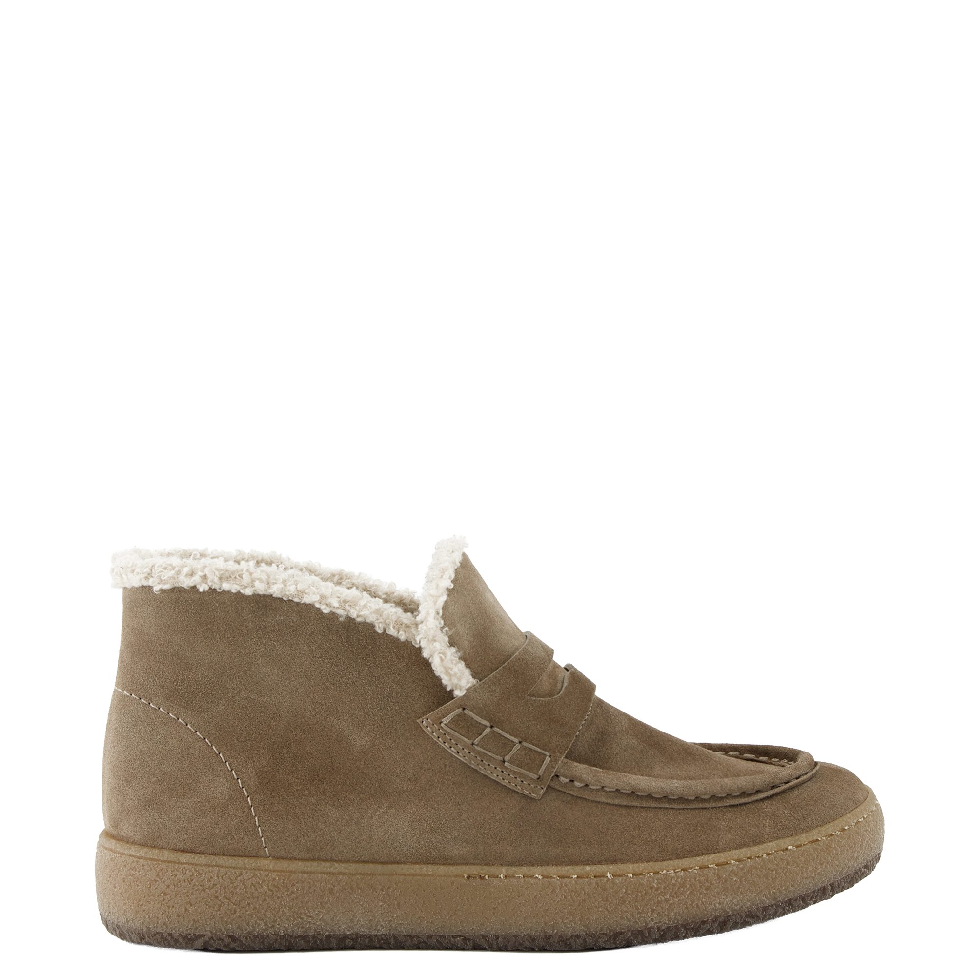 Paul Green Paul Green 5576-001, Slipper & Mokassin, Warmfutter, Braun, Damen Winterstiefel