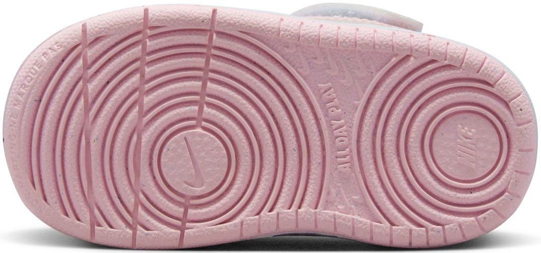 Court Nike Borough Recraft white/pink Low Sportswear (TD) Sneaker
