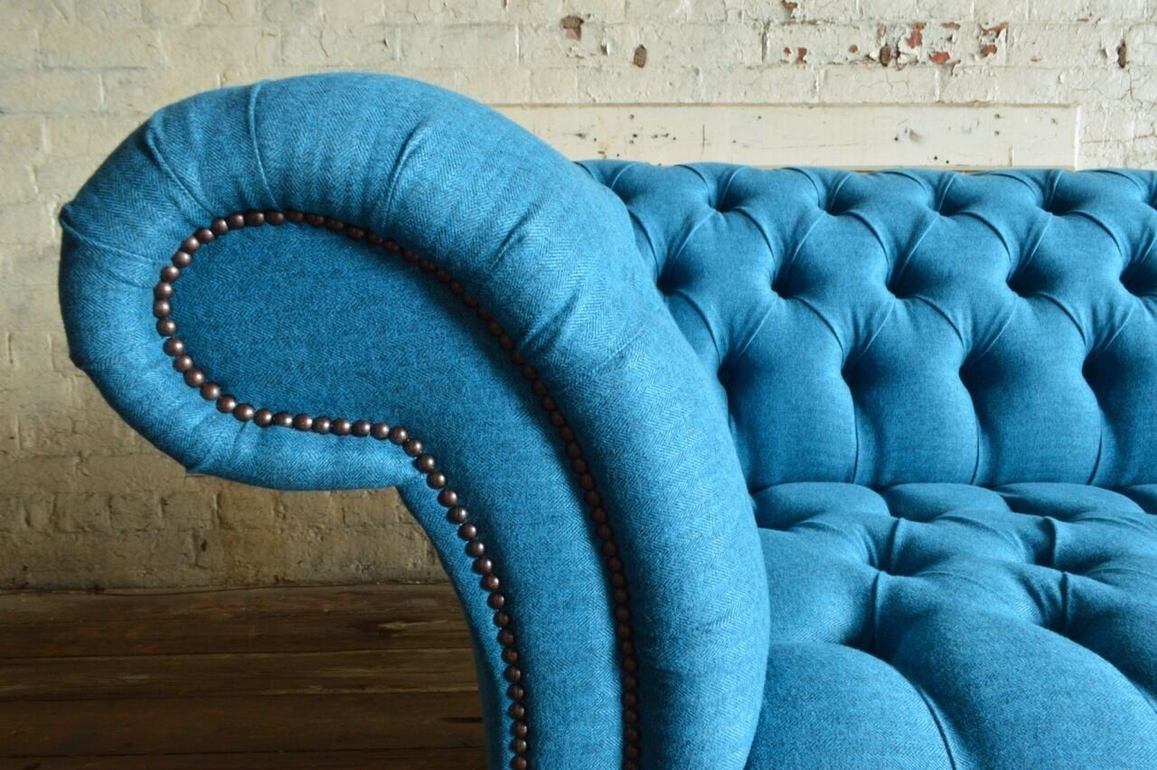 JVmoebel Chesterfield-Sofa, Chesterfield 4 265 Sitzer Design cm Sofa Couch Sofa