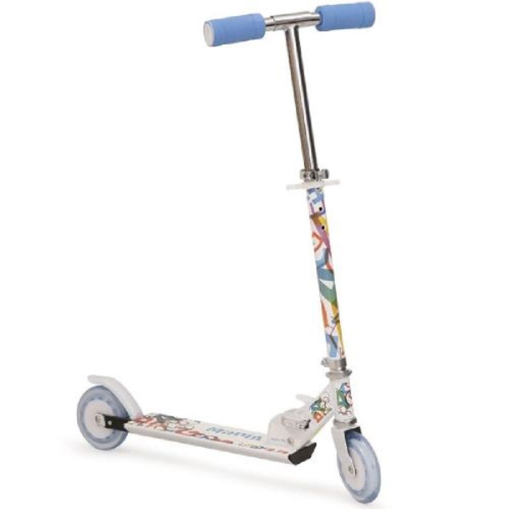 Cityroller zusammenklappbar, blau mm einstellbar, PU-Räder Höhe Scooter Kinderroller Magic 125 PU-Räder, Moni