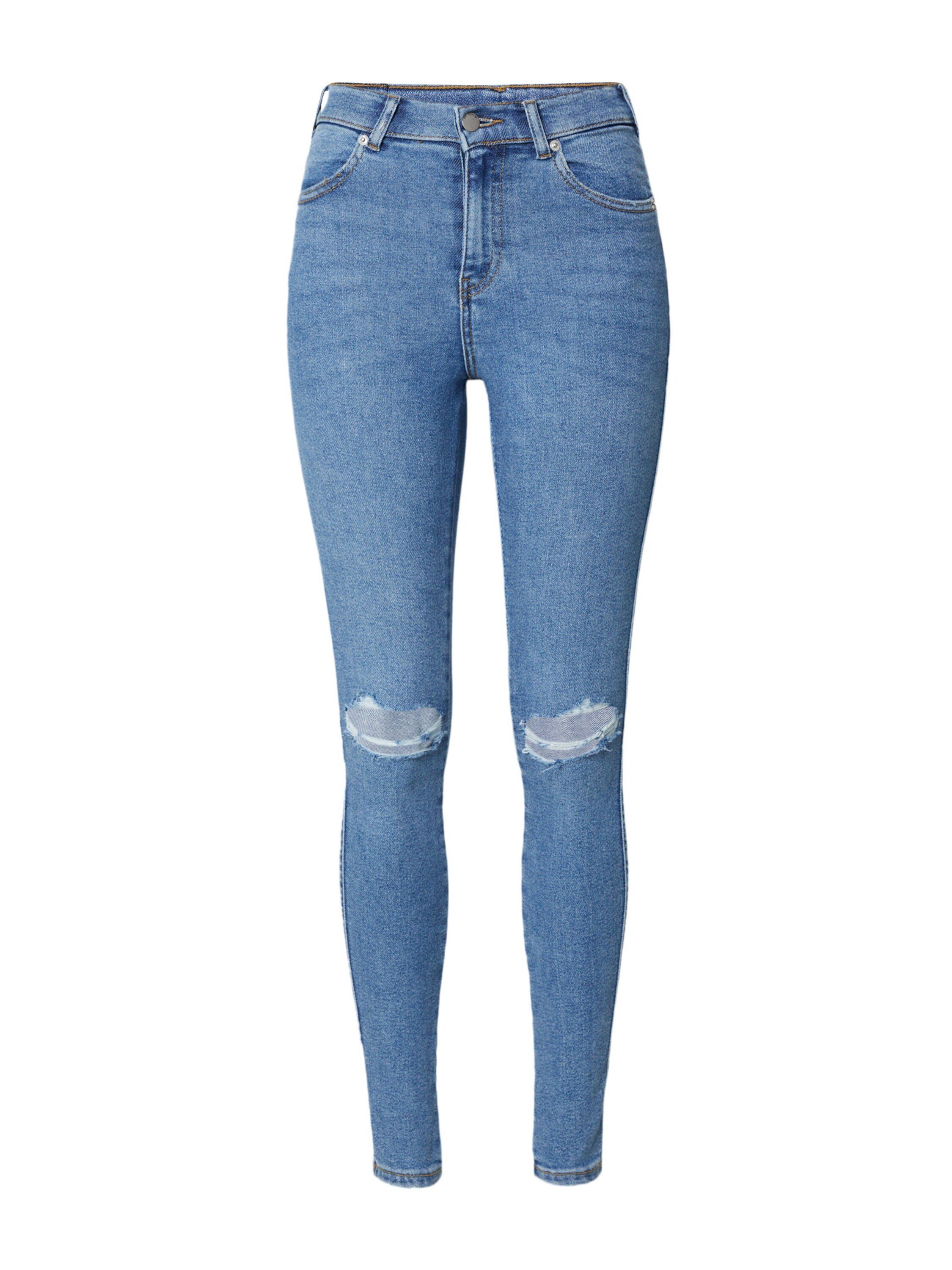 Dr. Denim High-waist-Jeans Lexy (1-tlg) Cut-Outs, Plain/ohne Details, Weiteres Detail