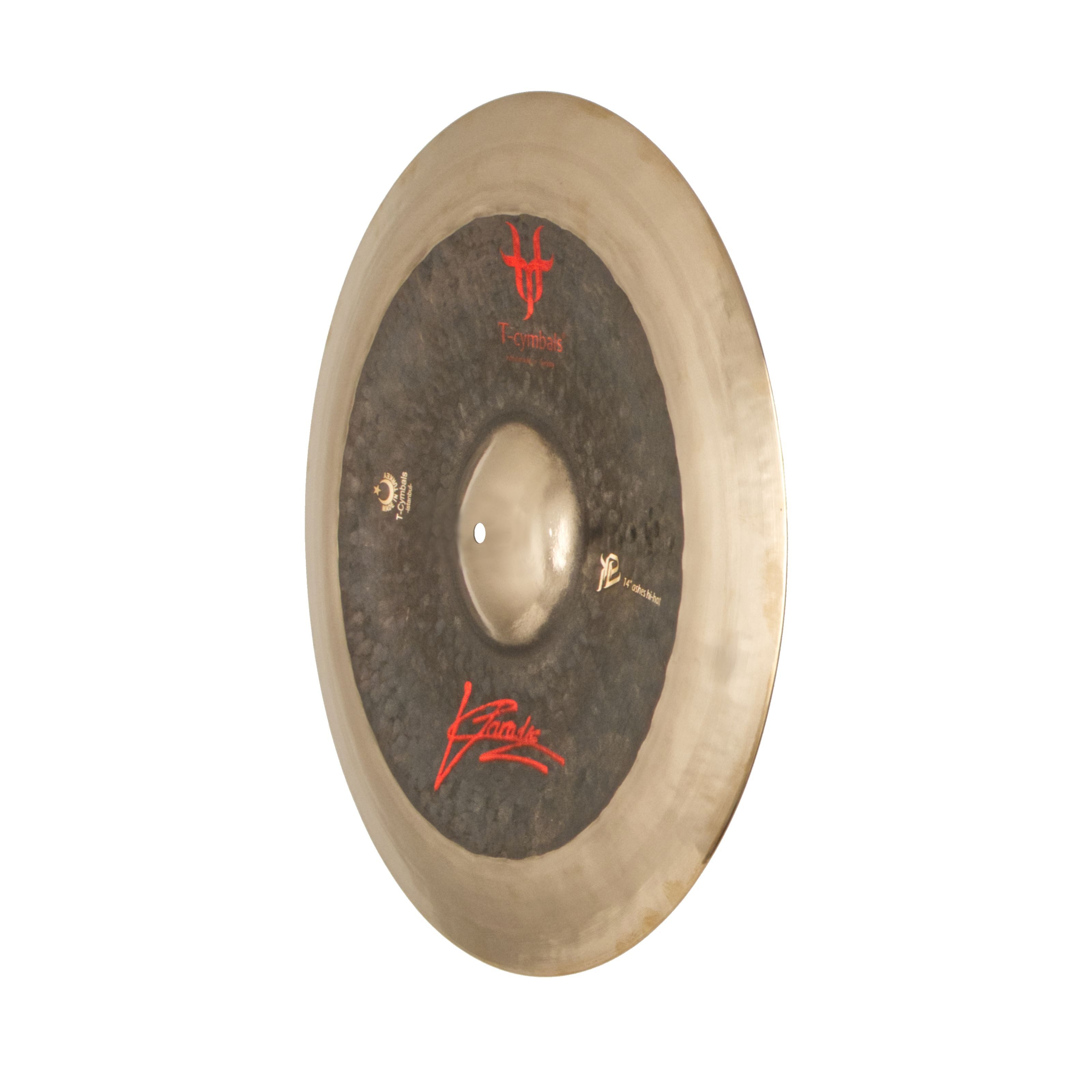 T-Cymbals Becken, Cymbals, Hi Hats, KPAH14 Ashes HiHat 14" Kevin Paradis Signature - HiHat