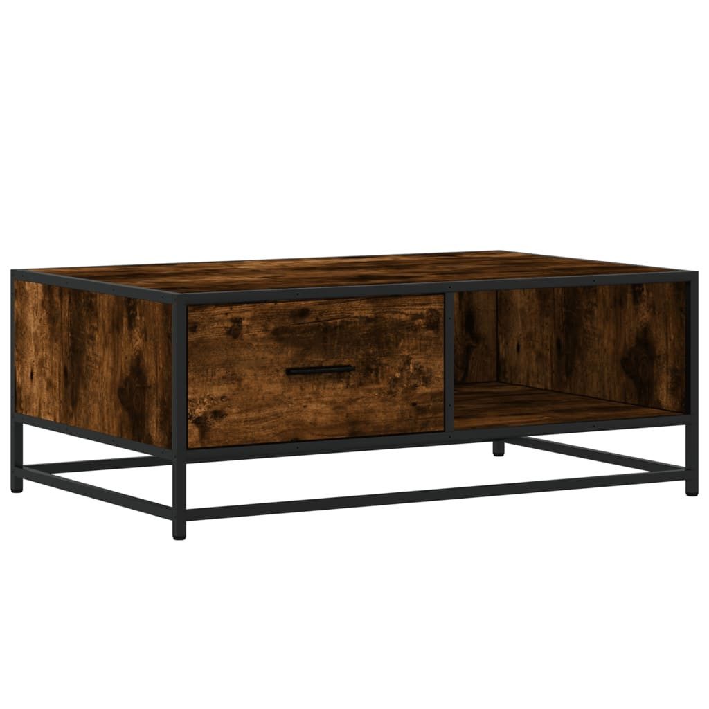 vidaXL Couchtisch Couchtisch Räuchereiche 90x57x35 cm günstig online kaufen