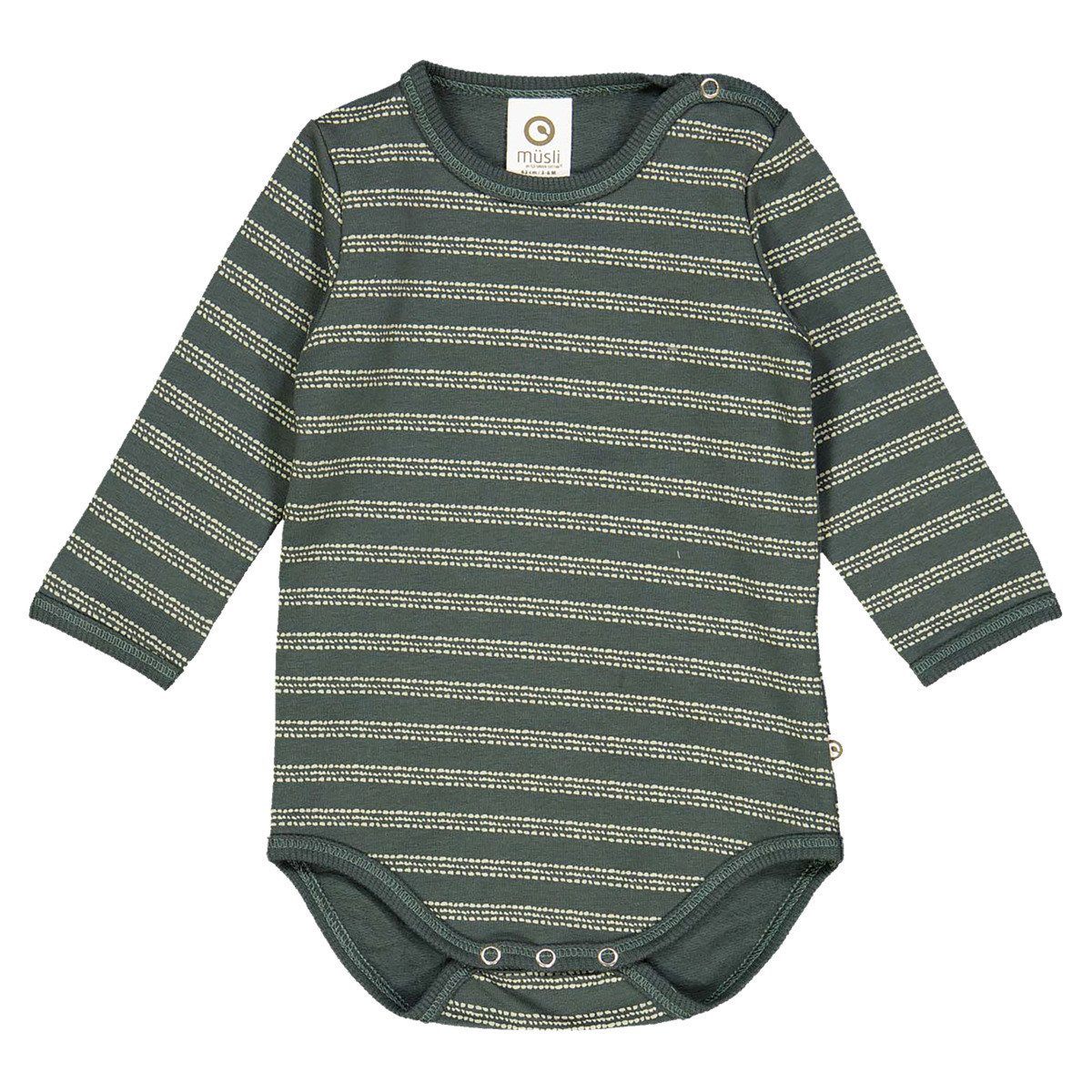 Müsli by GREEN COTTON Langarmbody 1582069700 Jungen (1-tlg) Langarm Einteiler, Body, Longsleeve-Body, Bodysuit, Stretchbody