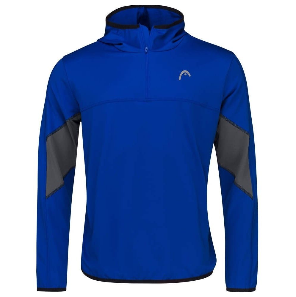Kapuzenpullover Hoodie mit Kapuze Club Tech Half-Zip royalblau Herren