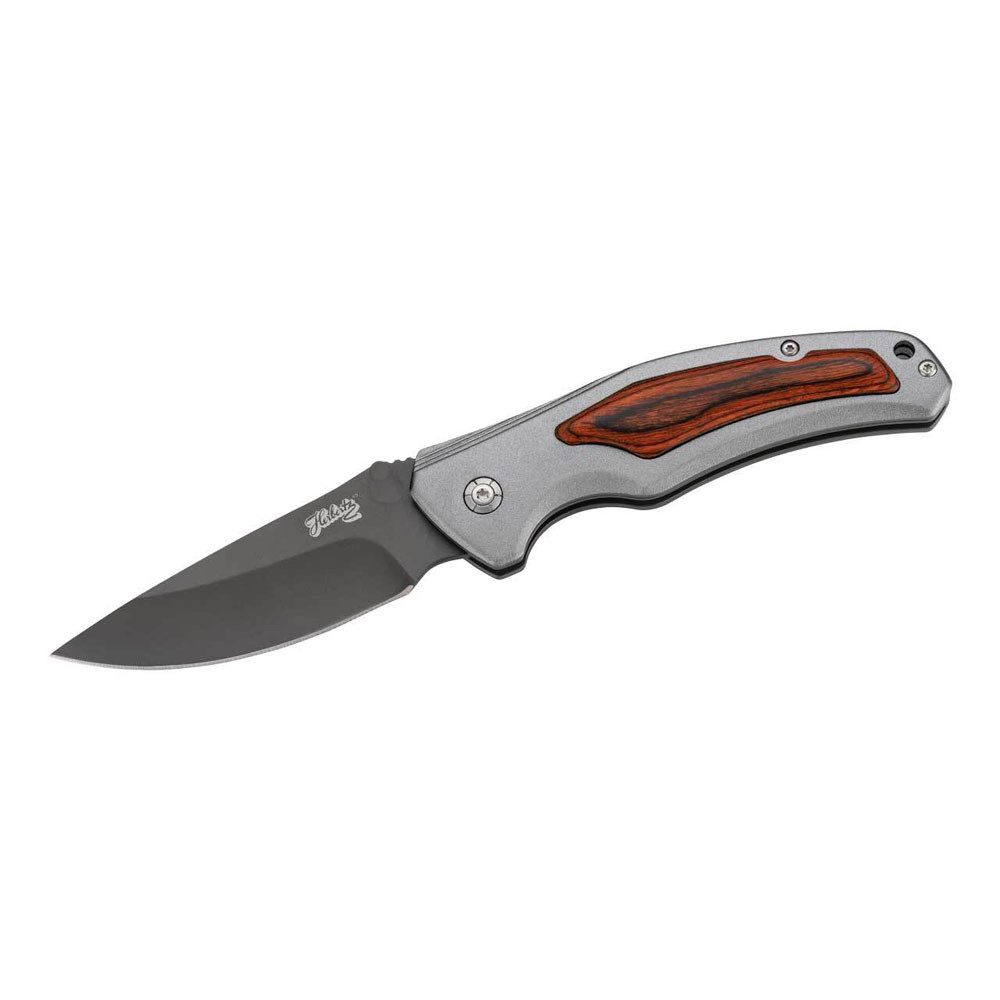 Herbertz Taschenmesser Herbertz Taschenmesser Edelstahl Slipjoint AISI 420, (Edelstahl-Griff, Slipjoint, Clip, Fangriemenöse), Herbertz Taschenmesser, AISI 420 Stahl, rostfrei