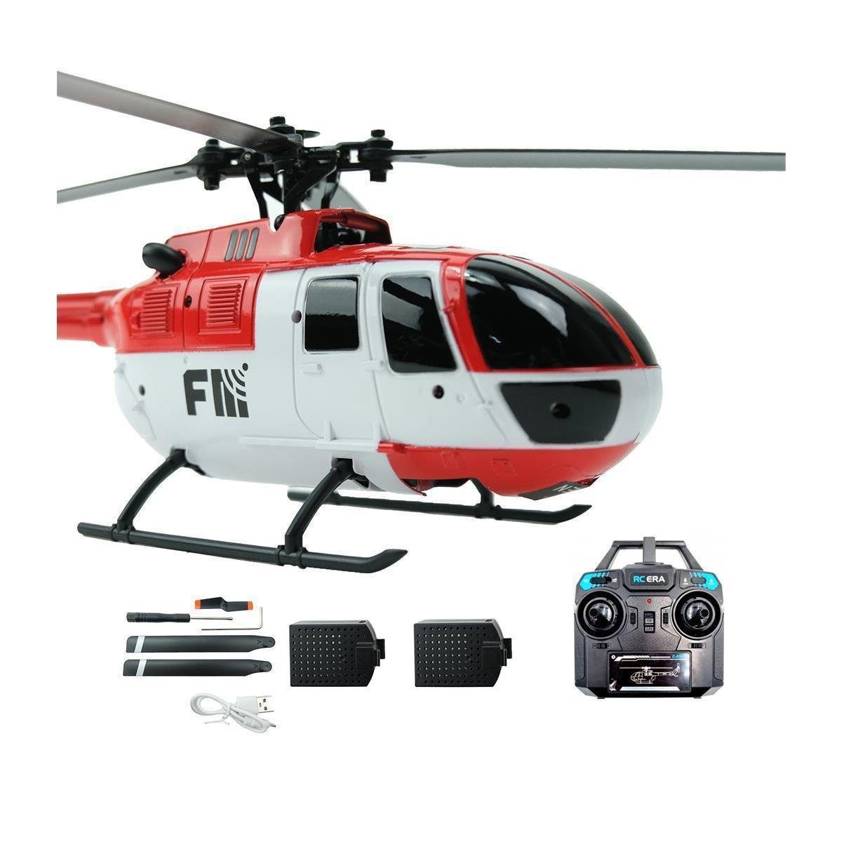 efaso RC-Helikopter »BO 105 Single Helikopter 4-Kanal RTF 2,4GHz rot  « online kaufen | OTTO