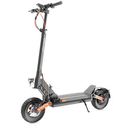 ZWHEEL E-Scooter Bernstein Offroad Elektroroller, 500,00 W, 20,00 km/h, mit Straßenzulassung, bis zu 45 km Reichweite, 10-Zoll-Geländereifen