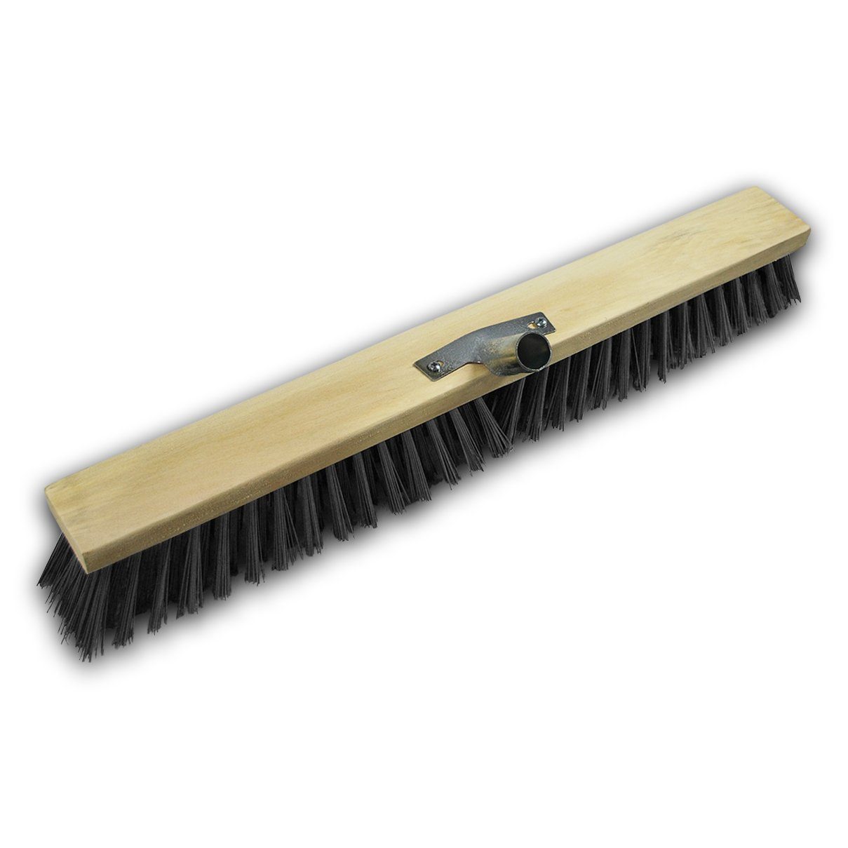 HELO24 Straßenbesen Industriebesen Besen Kehrbesen Saalbesen 40 cm Q1, handelsübliche Besenstiele (ca. 24 mm), Straßen- und Industriebesen-Einsätze im Außen- und Innenbereich, Kehren großer Flächen wie Hof, Terrasse, Gehweg oder Werkstattboden, robuster Industriebesen, breite Kehrfläche, langlebige Borsten