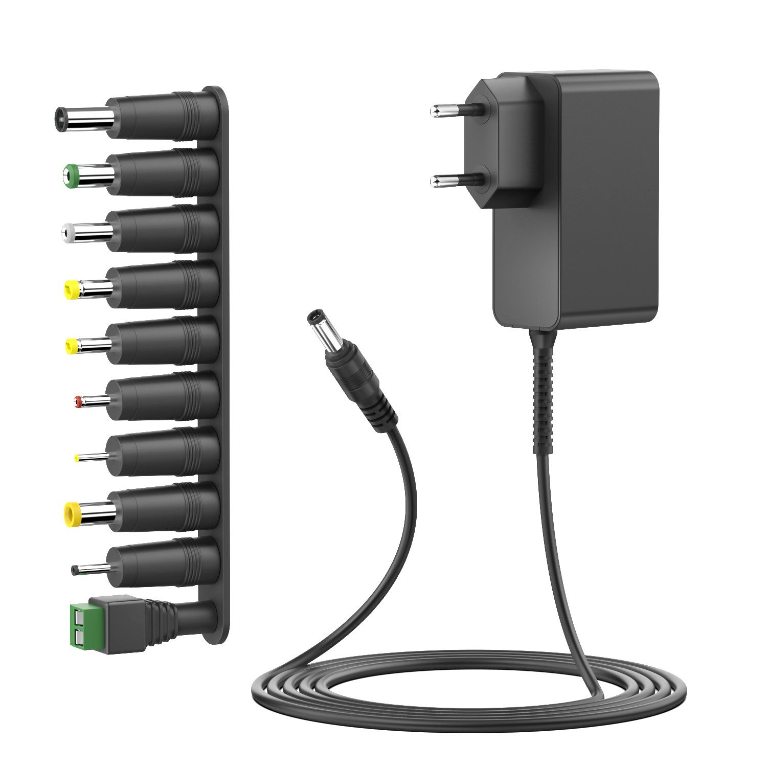 HKY 24V Ladekabel für Heimtrainer Kettler 42860023, AX1 E1 E3 Ergometer Netzteil (Kompatibel mit 24V Fitnessgeräten, Heimtrainer Netzteil)