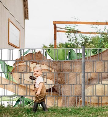 MyMaxxi Sichtschutzstreifen Zaunsichtschutz Müdes Faultier Mentalität Sichtschutz Garten Zaun