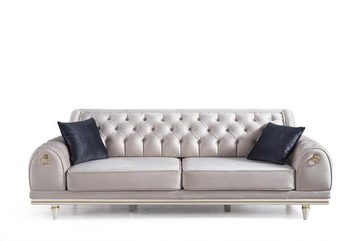 JVmoebel Wohnzimmer-Set Luxus Sofagarnitur Couch Set Möbel 3+3+1 Couchtisch Möbel 4tlg., (4-St)