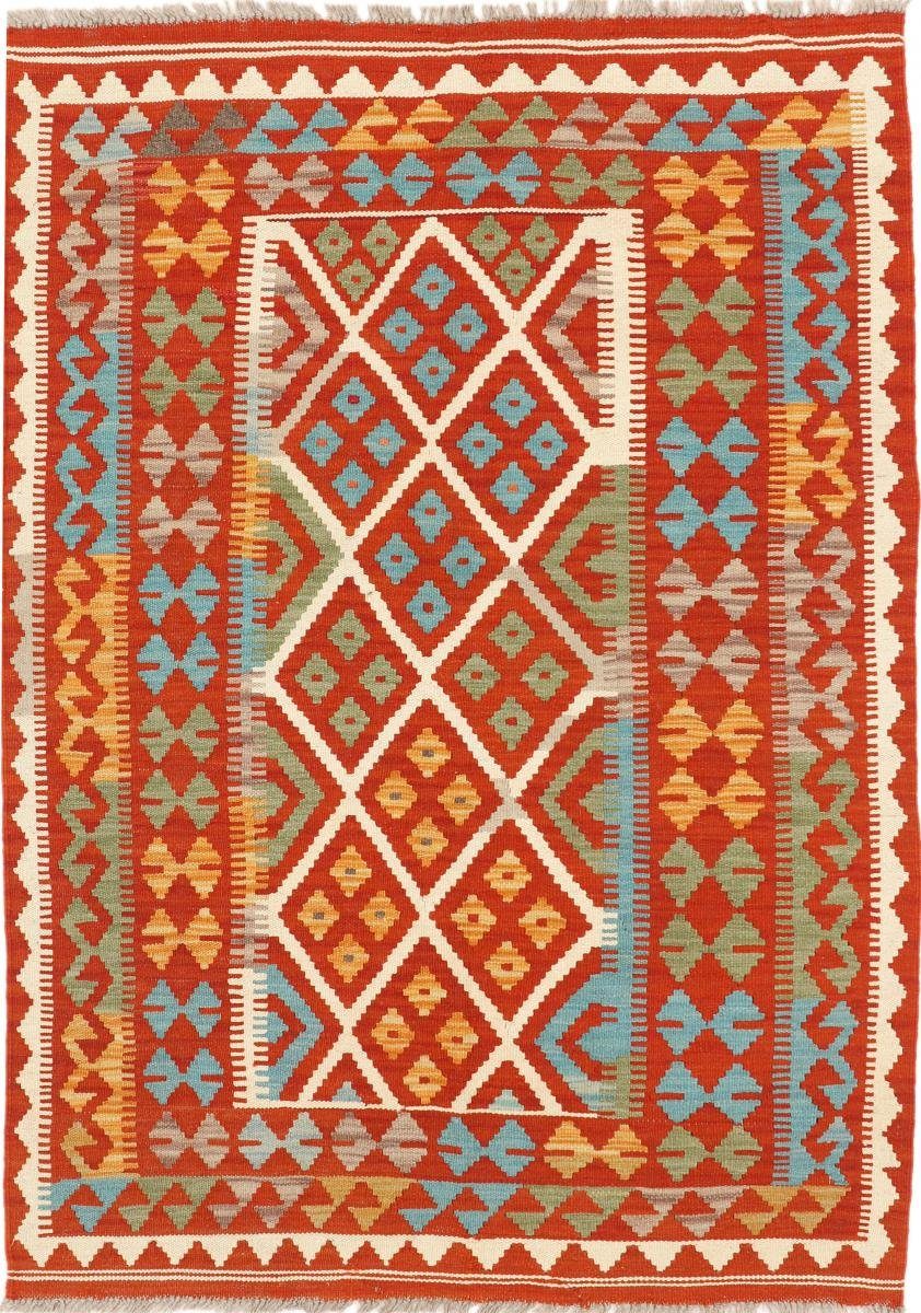 Orientteppich Kelim Afghan Heritage 109x151 Handgewebter Moderner Orientteppich, Nain Trading, rechteckig, Höhe: 3 mm