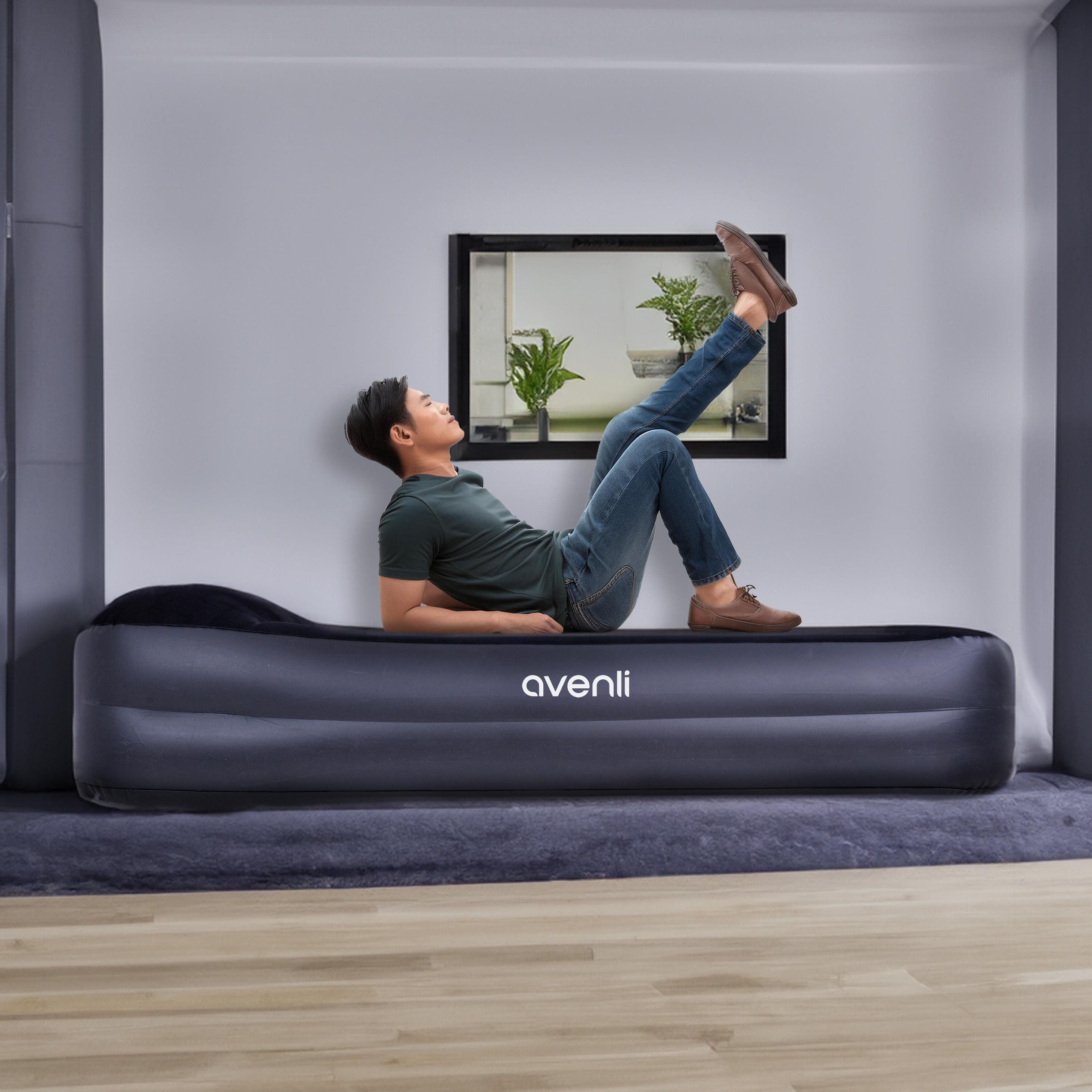 Avenli Luftbett Luftmatratze selbstaufblasend 203x152x46 cm, günstig online kaufen
