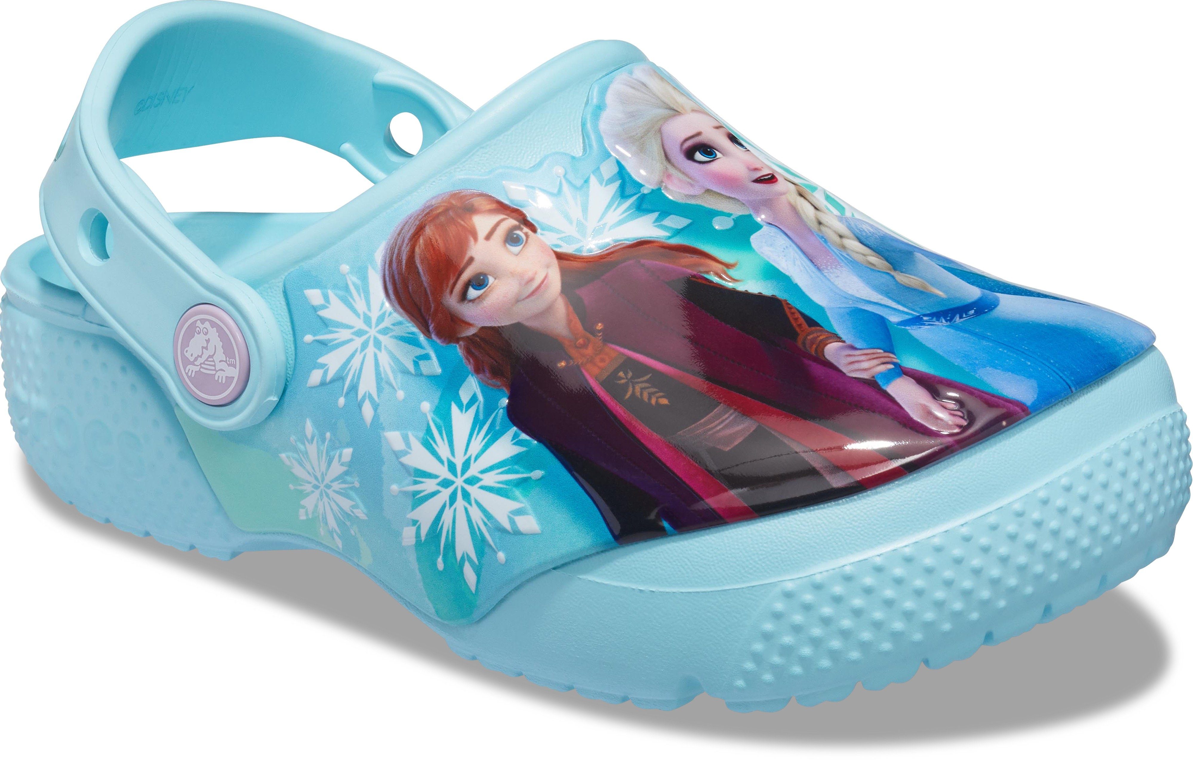 Frozen die Clog leicht Crocs Disney Schnell mit FL und 2 Clog und Anna\