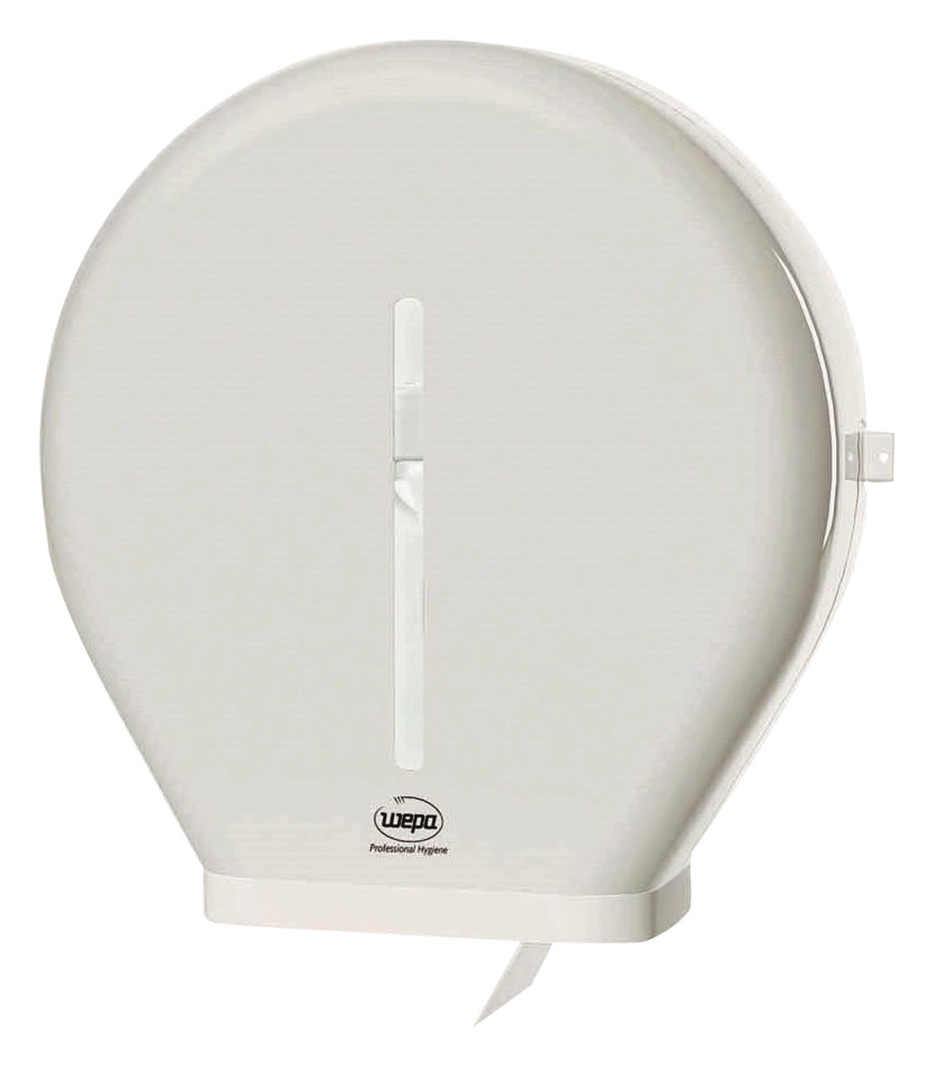 WEPA Papiertuchspender, Jumbo-Roll-Spender 356 x 336 x 112 mm Kunststoff weiß