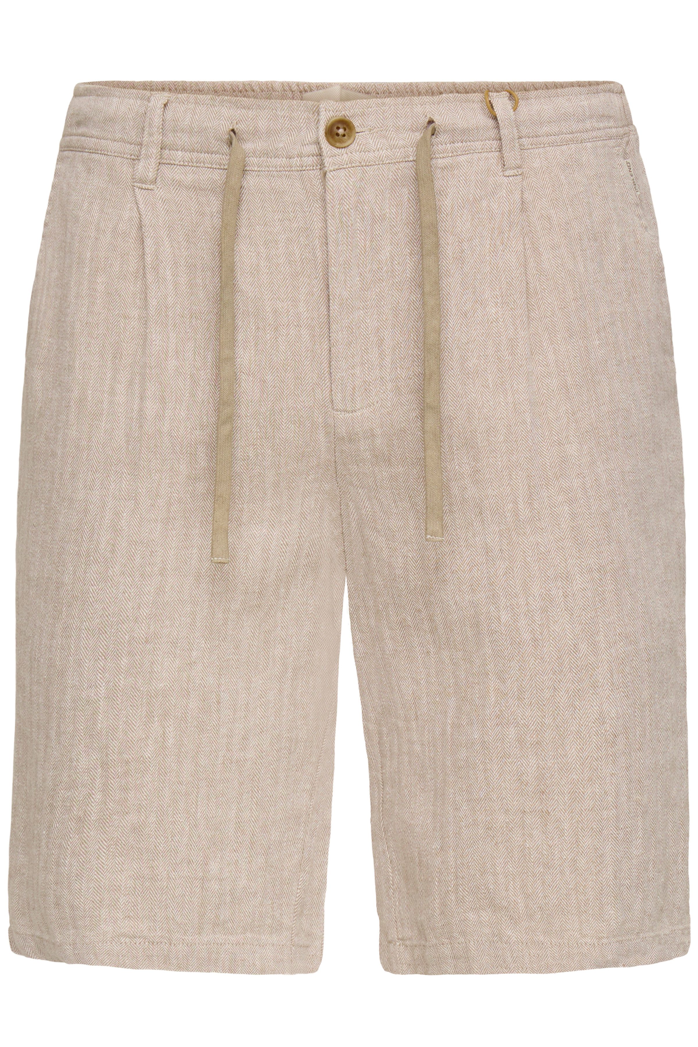 Blend Bermudas BHMARCO REG WOVENSHORTS aus Leinen und Baumwolle, Basic Passform, kniefrei