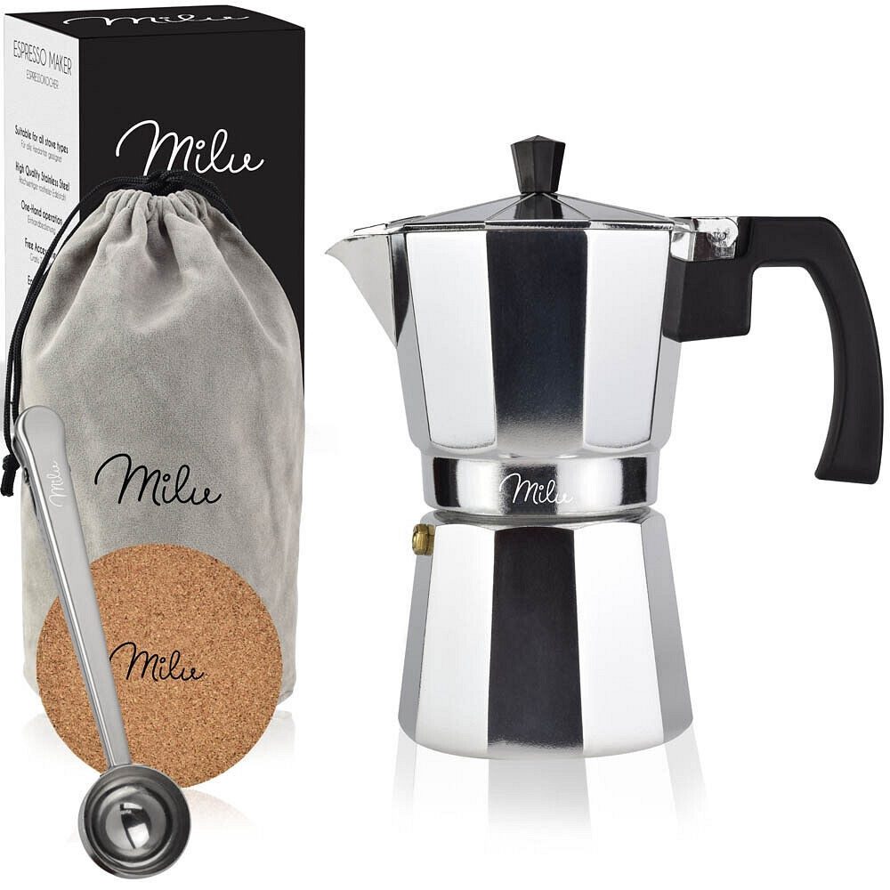 Milu Espressokocher, Leicht zu reinigen