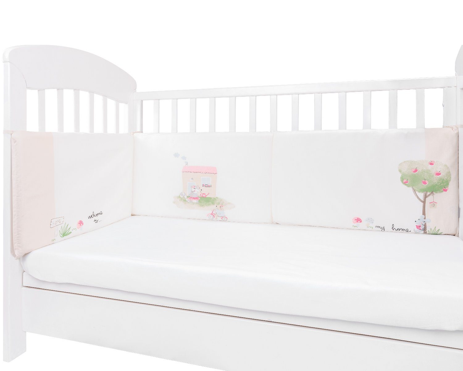 Bettnestchen Babybett Nestchen 140 x 70 cm