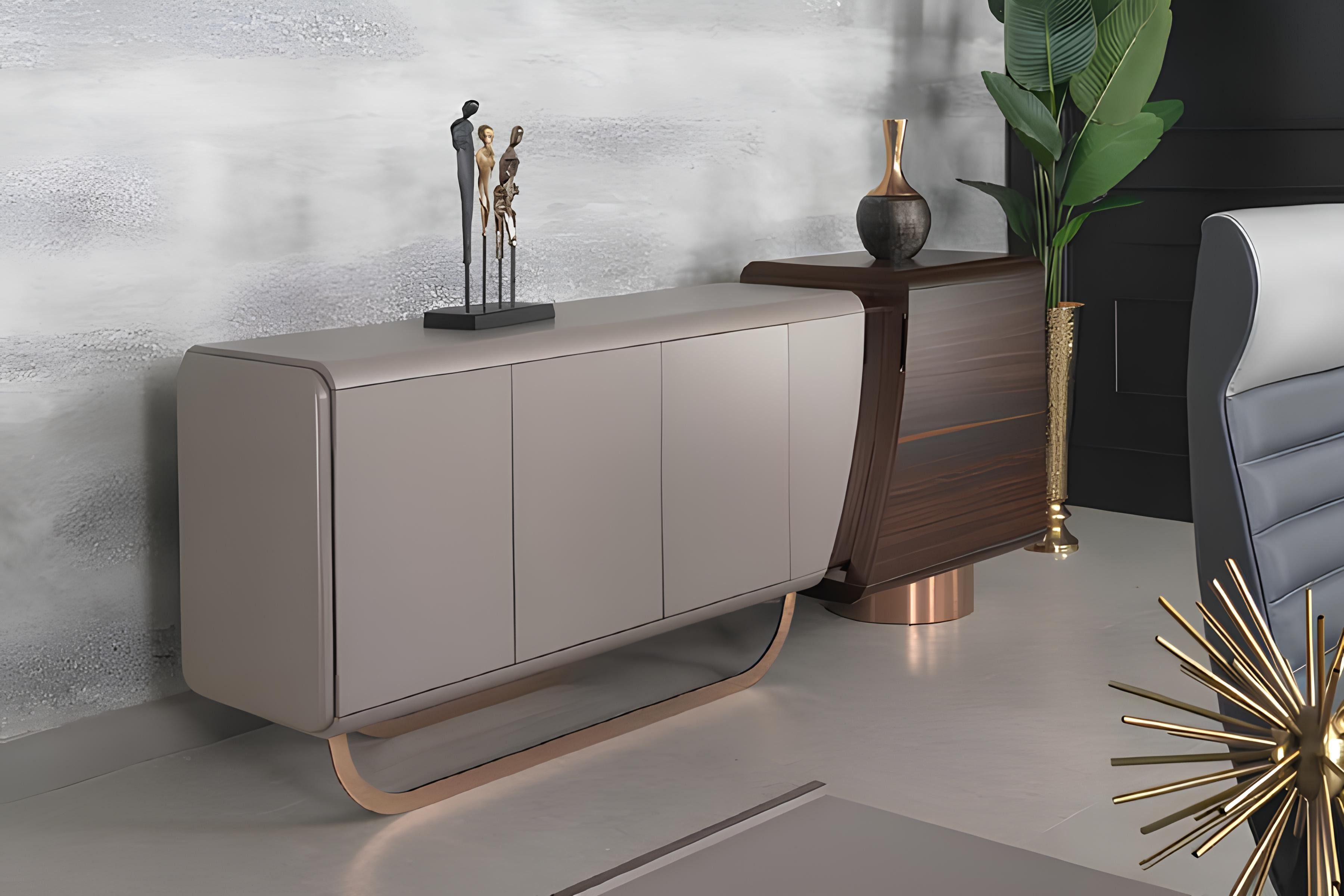 Xlmoebel Kommode Neue Holz-Büromöbel: Sideboard Kommode Schrank Konsole Anrichte (Konsole), Hergestellt in Europa