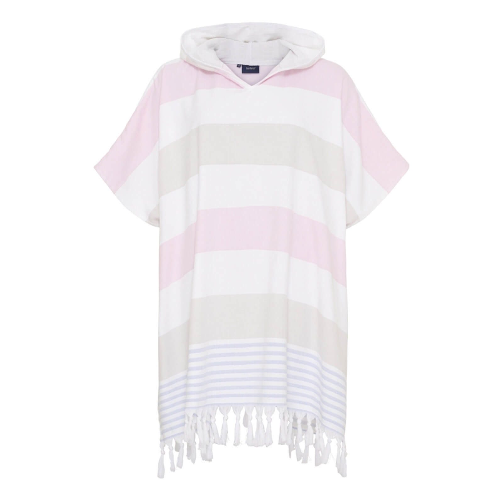 Sea Ranch Kapuzenshirt 21-8-103 Damen Beach-Poncho mit Kapuze - Badeponcho Surf-Handtuch Umziehhilfe