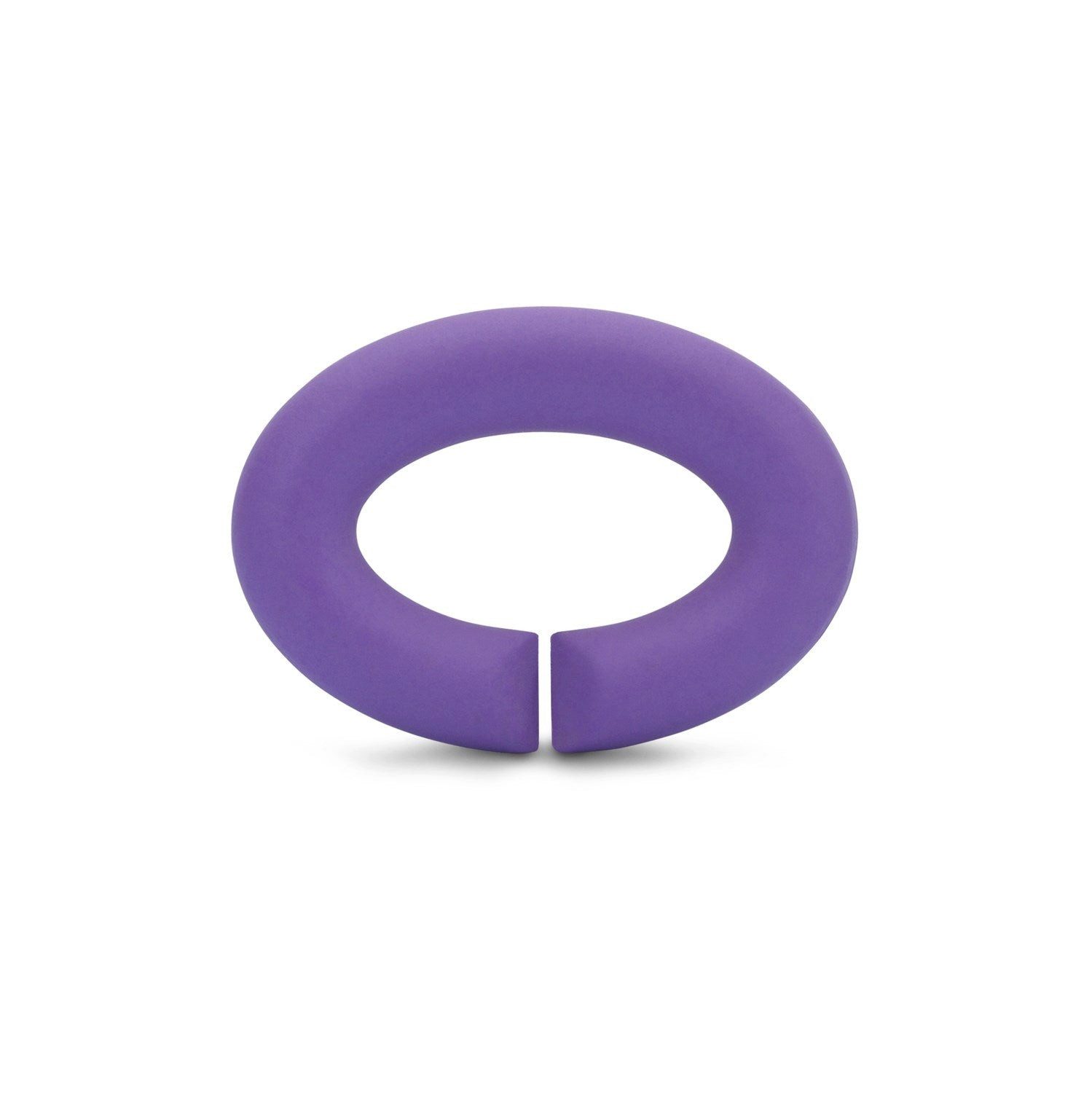 X Jewellery Bead Violett, Rubber X, XRUBE-00019
