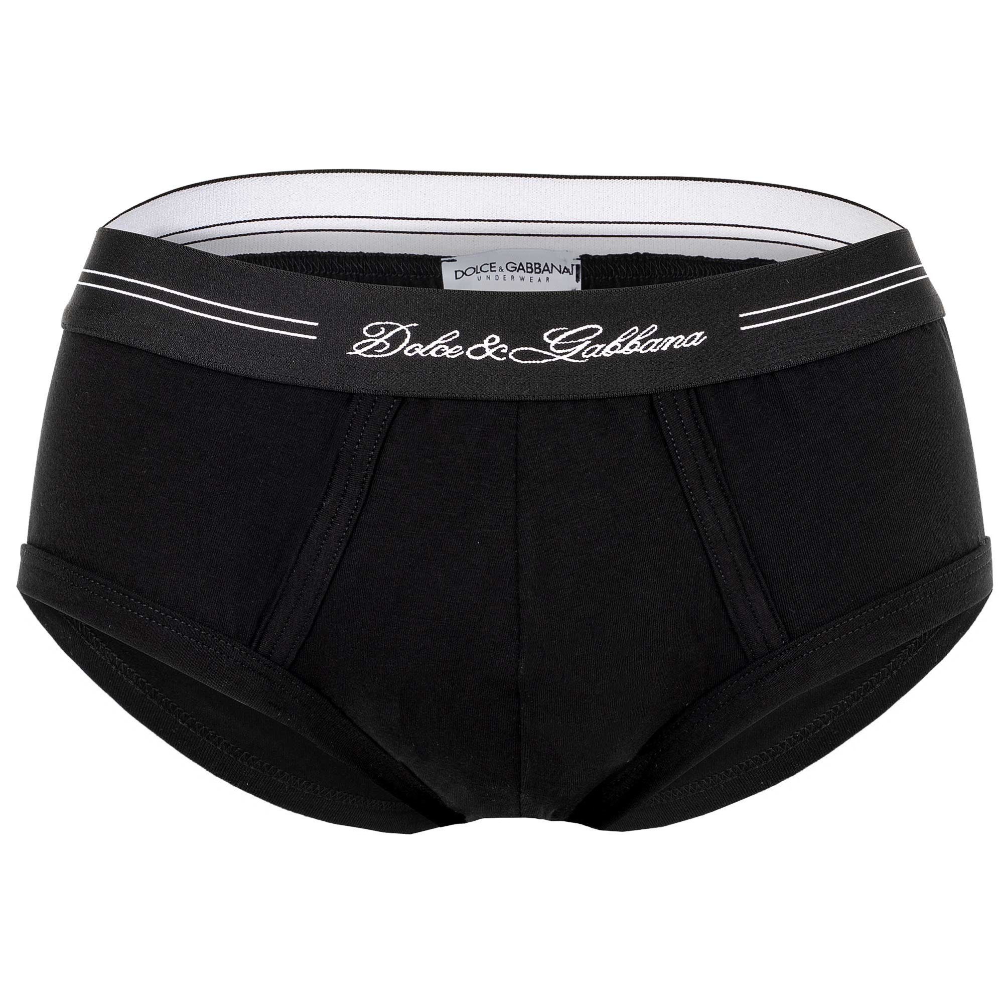 DOLCE & GABBANA Slip Herren Slip 1er Pack Baumwolle Brando (Packung, 1er Pack)