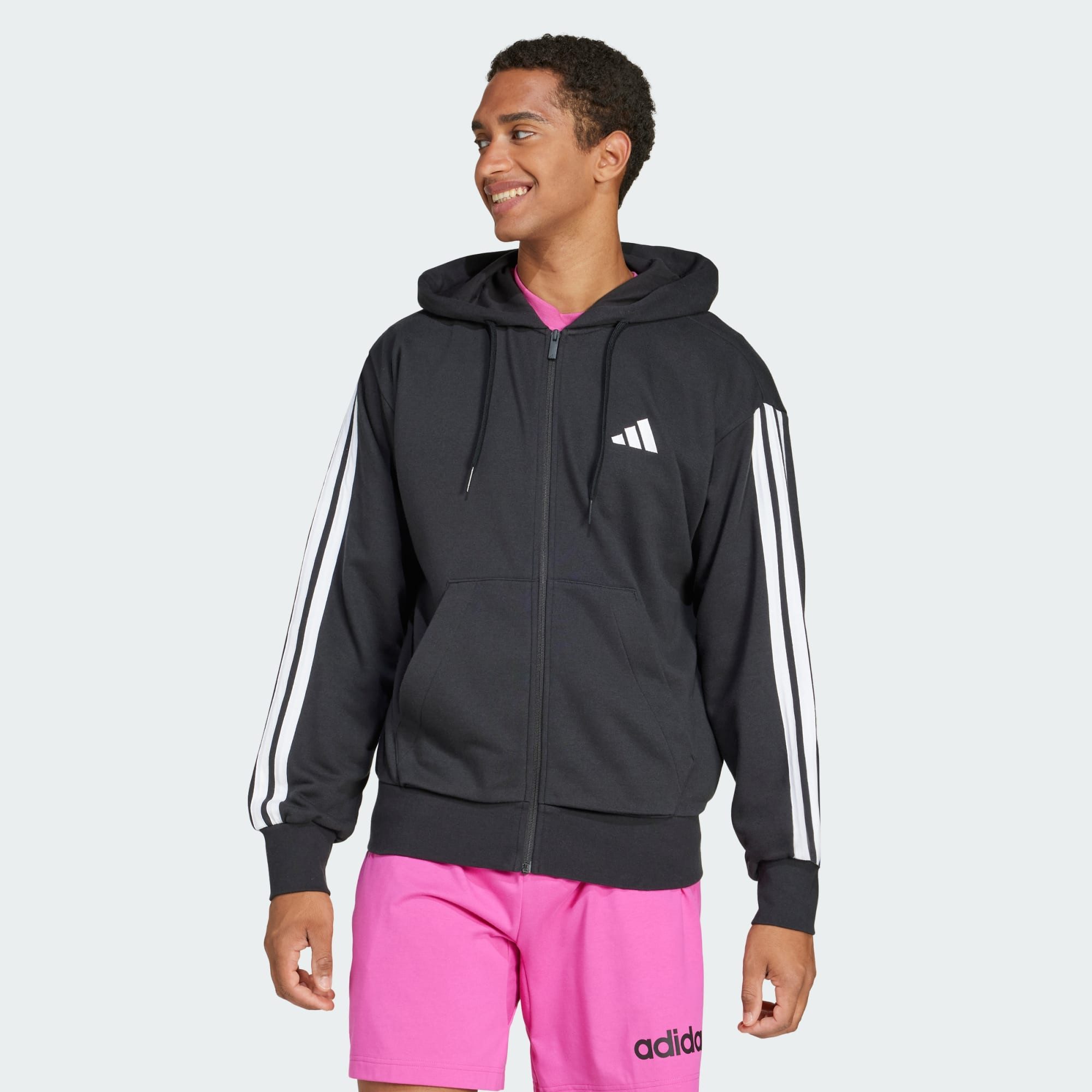 adidas Sportswear Hoodie ESSENTIALS 3-STREIFEN FRENCH TERRY KAPUZENJACKE (1 günstig online kaufen