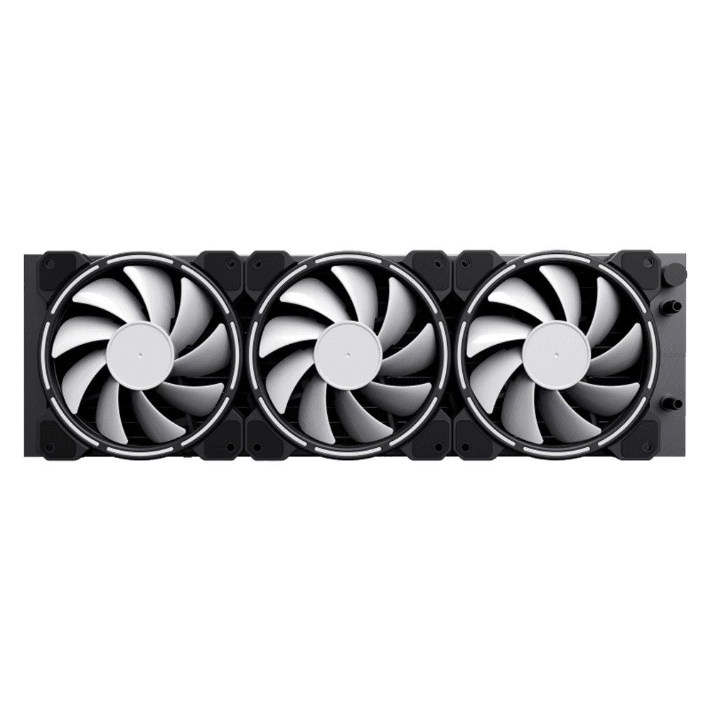 GAMEMAX Wasserkühlung IceChill 360 ARGB Beleuchtung, Aluminium, 3 Lüfter mit 71,60 CFM, Gleitlager ≤32,3 dBA – Bild 5 von 5
