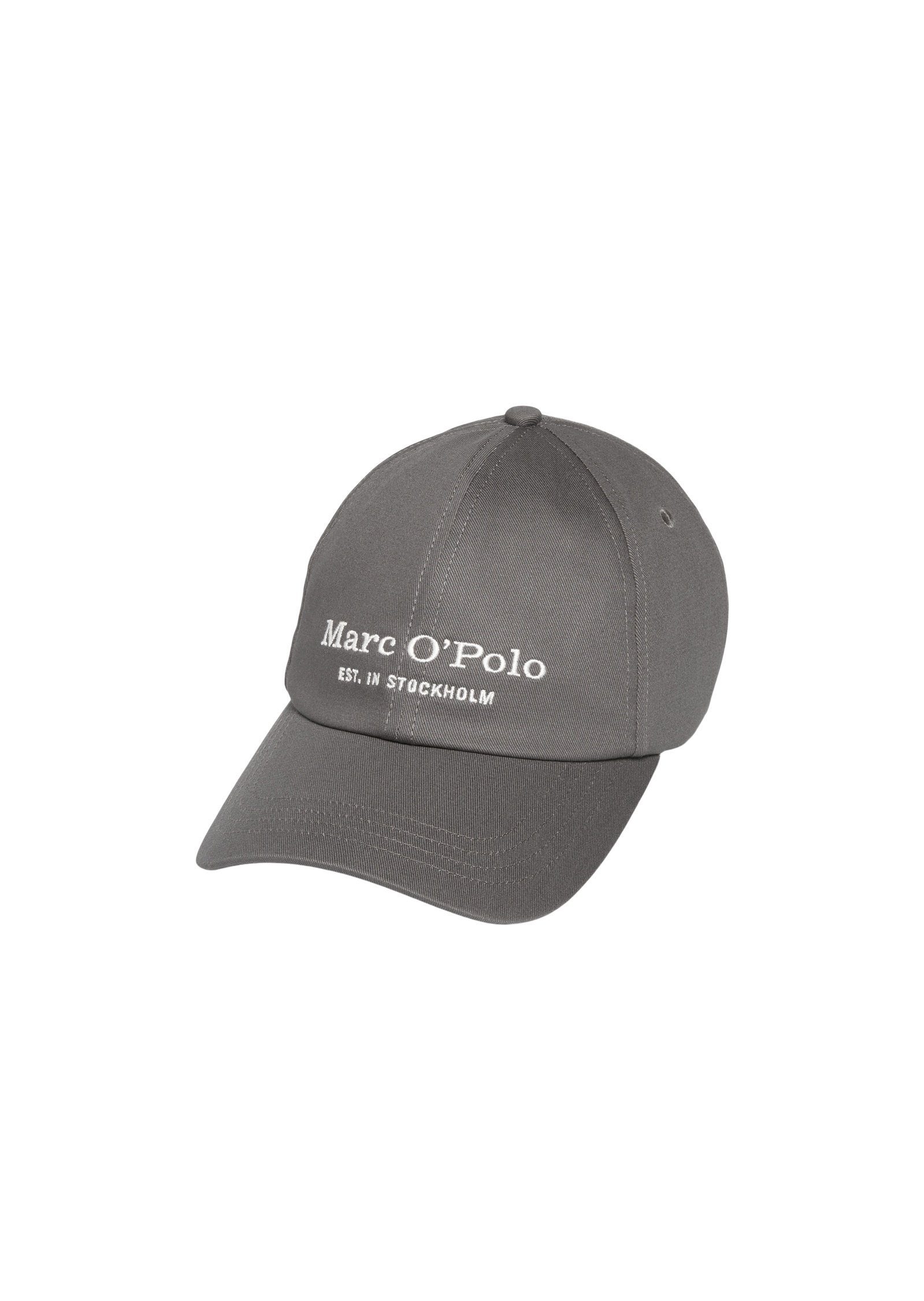 aus Marc grau Organic-Twill O'Polo Baseball Cap hochwertigem