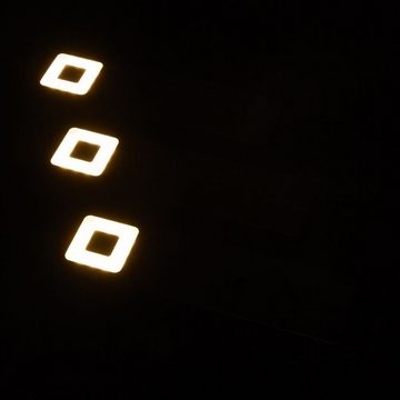 click-licht Unterschrankleuchte LED Unterbauleuchte Imola in Silber 3x 2,1W 390lm Starterset, keine Angabe, Leuchtmittel enthalten: Ja, fest verbaut, LED, warmweiss, Möbelleuchten
