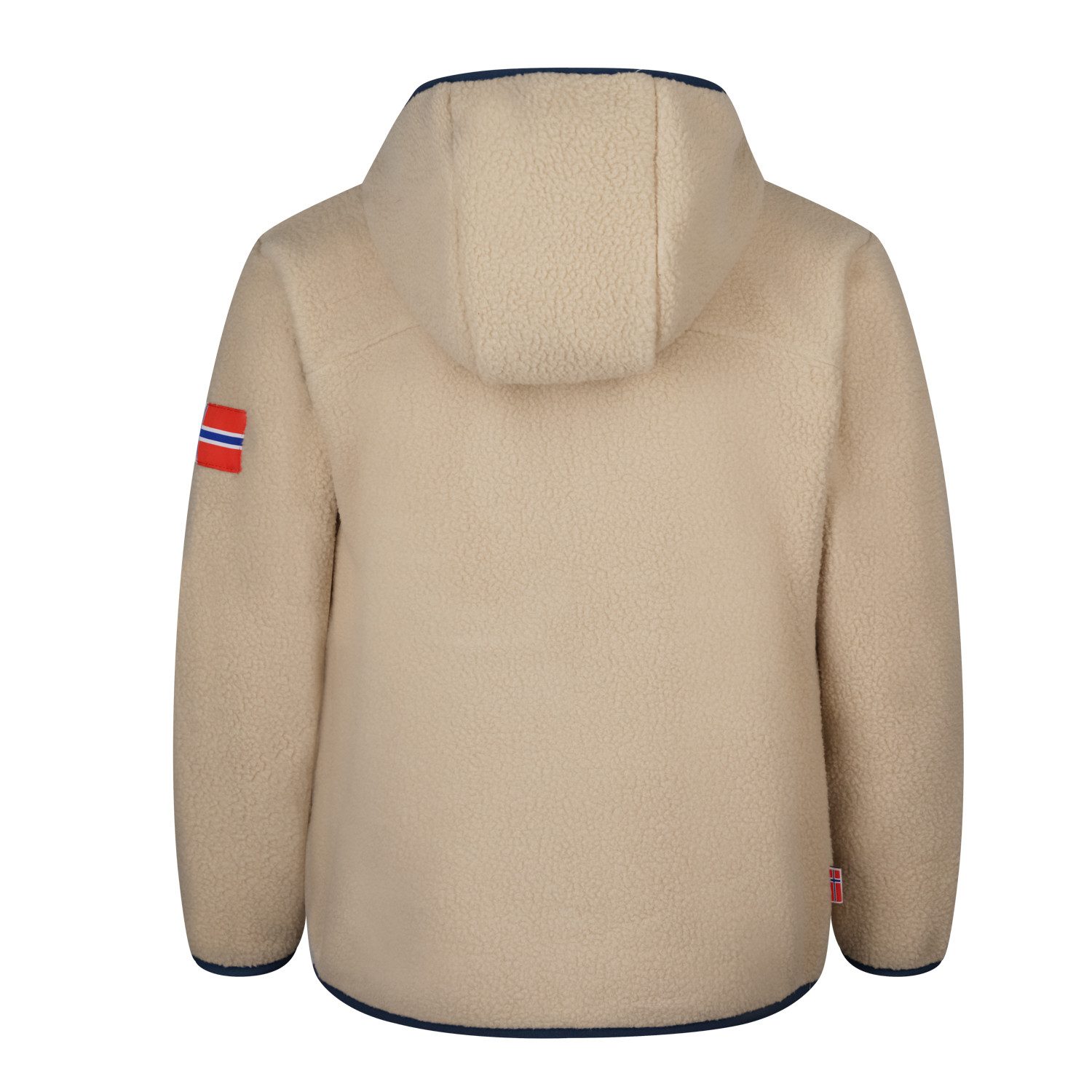 TROLLKIDS Kapuzenplüschjacke KIDS AURLANDSFJORD JACKET Übergangsjacke