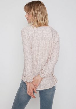 ZABAIONE Schlupfbluse Blouse An44nabelle mit Seitenschlitz