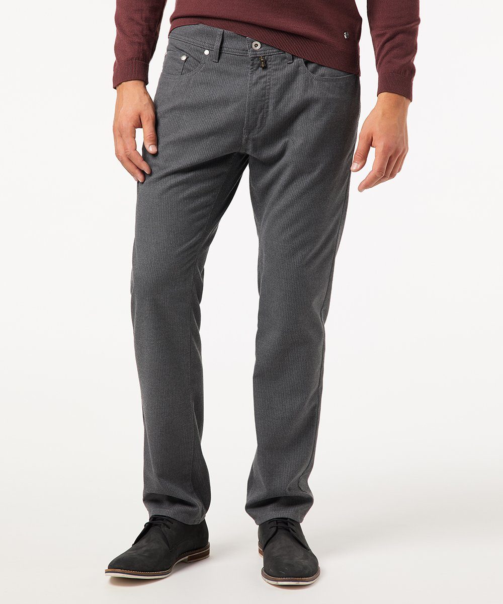 Pierre Cardin 5-Pocket-Jeans PIERRE CARDIN LYON light anthra striped chino günstig online kaufen