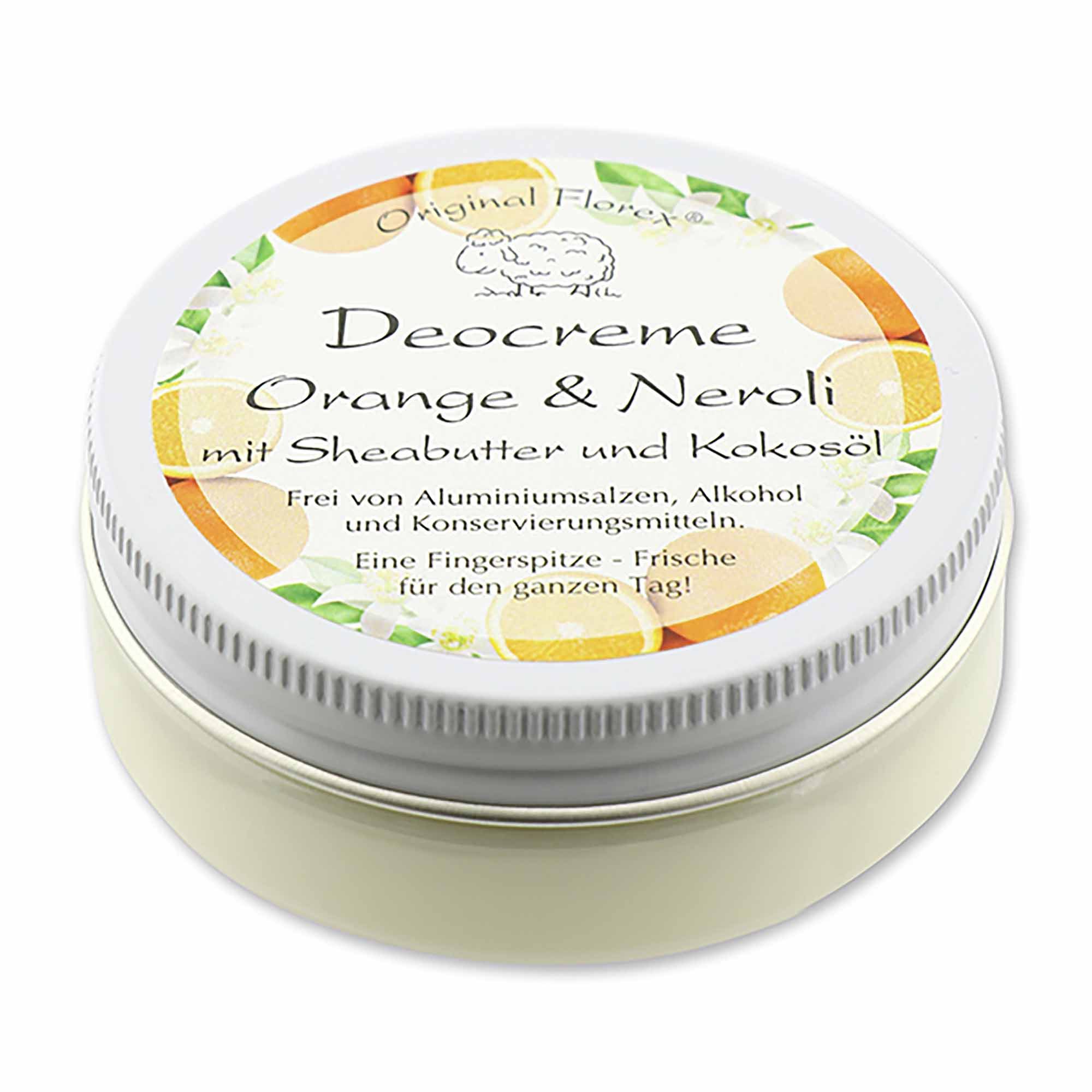Gerlinde Hofer _ Florex GmbH Deo-Creme Florex 40ml Orange & Neroli ein sonnig süßer Duft