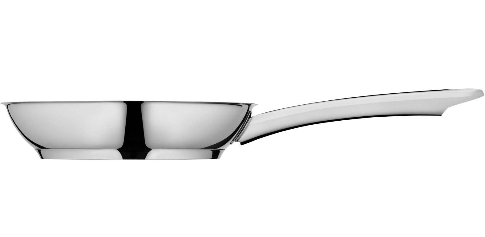 WMF Bratpfanne Nordic Profi Stielpfanne, 20 cm, Cromargan Edelstahl (Set, 1-tlg), für alle Herdarten geeignet