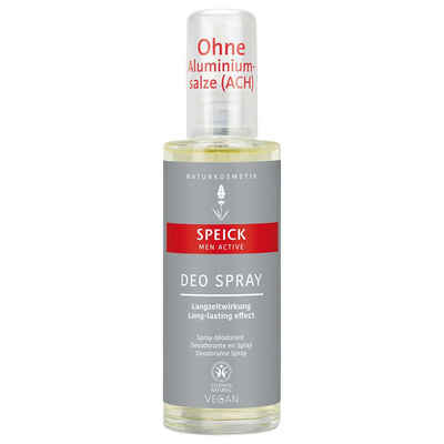 Speick Naturkosmetik GmbH & Co. KG Deo-Pumpspray SPEICK Men Active Deo-Spray, 75 ml, Deo Spray mit Langzeitwirkung
